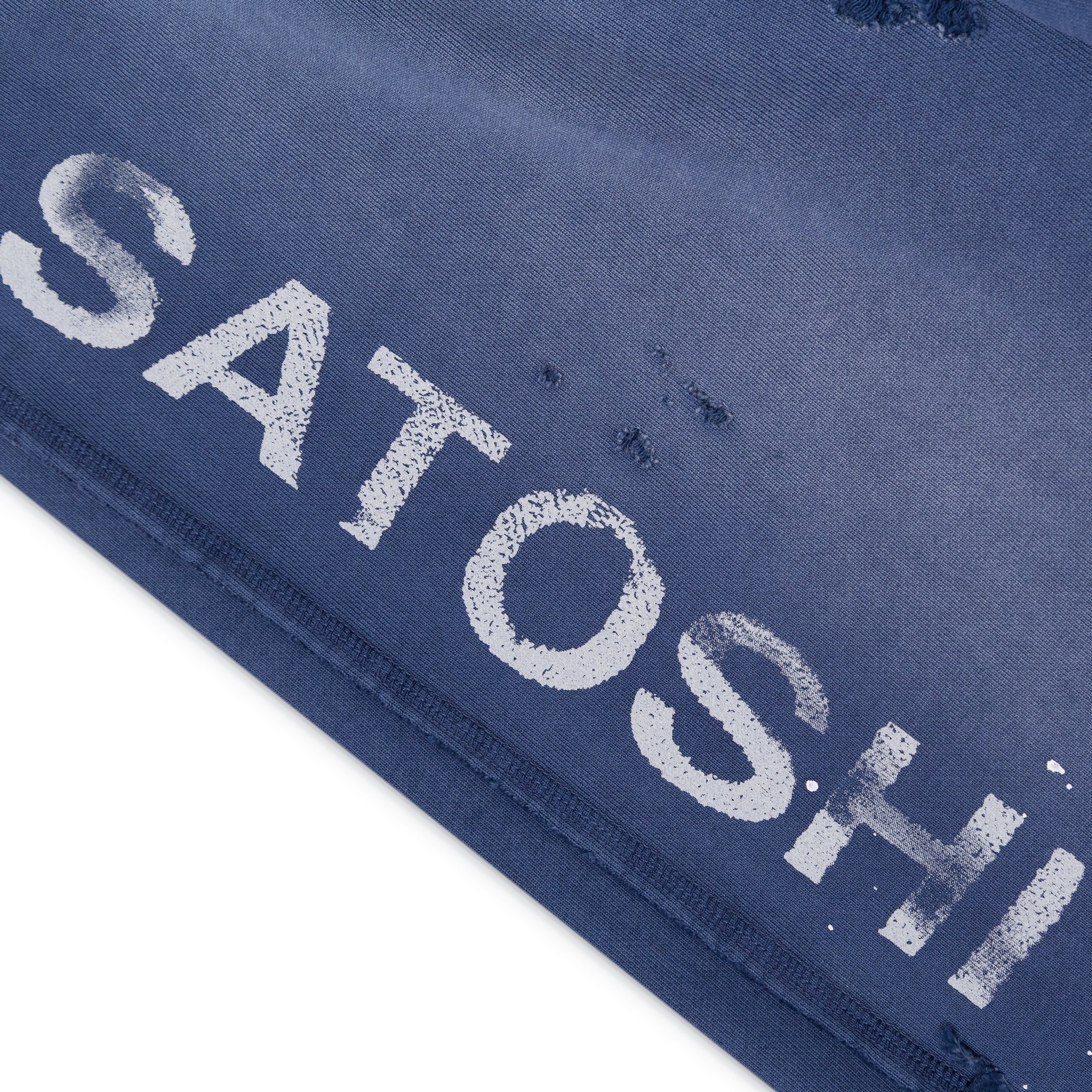 Satoshi Nakamoto Luke Fleece Sweat Blue
