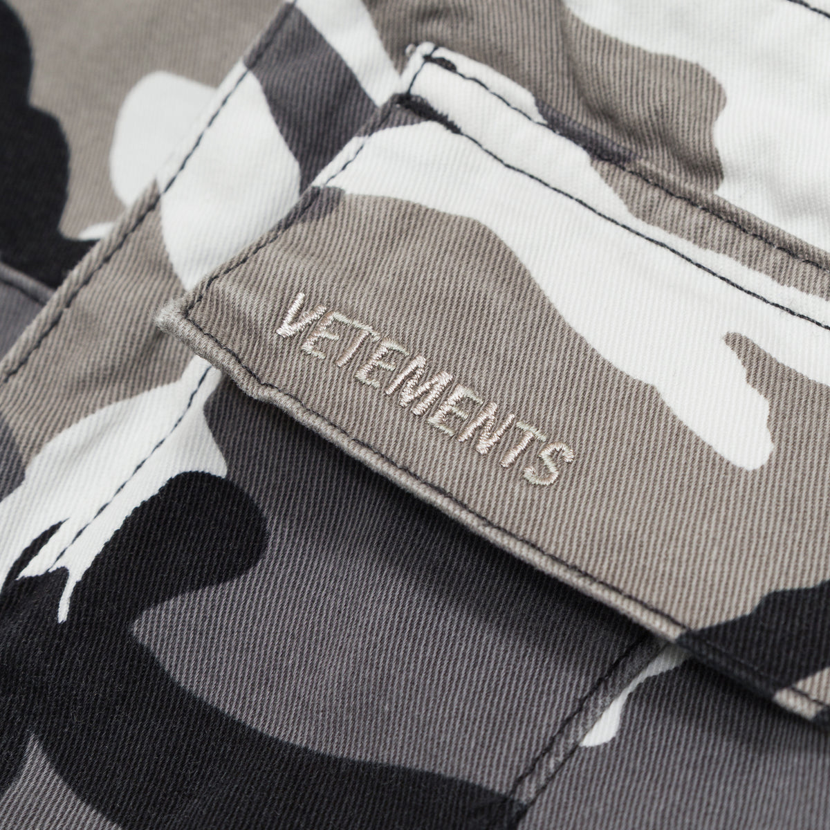Vetements Merged Cargo Pants Camo