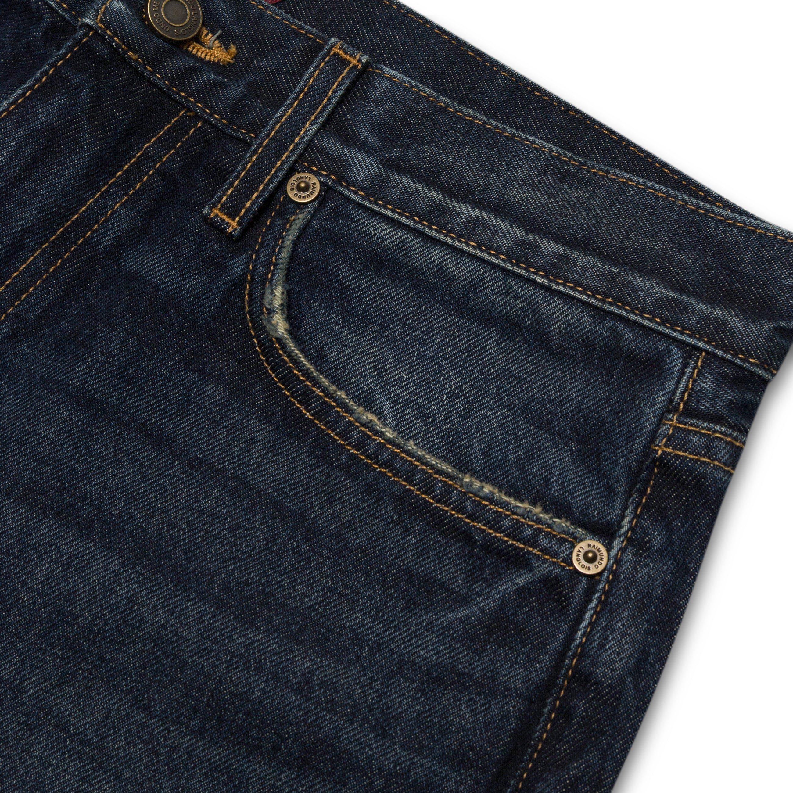 Raimundo Langlois Slim Straight Jean Blue