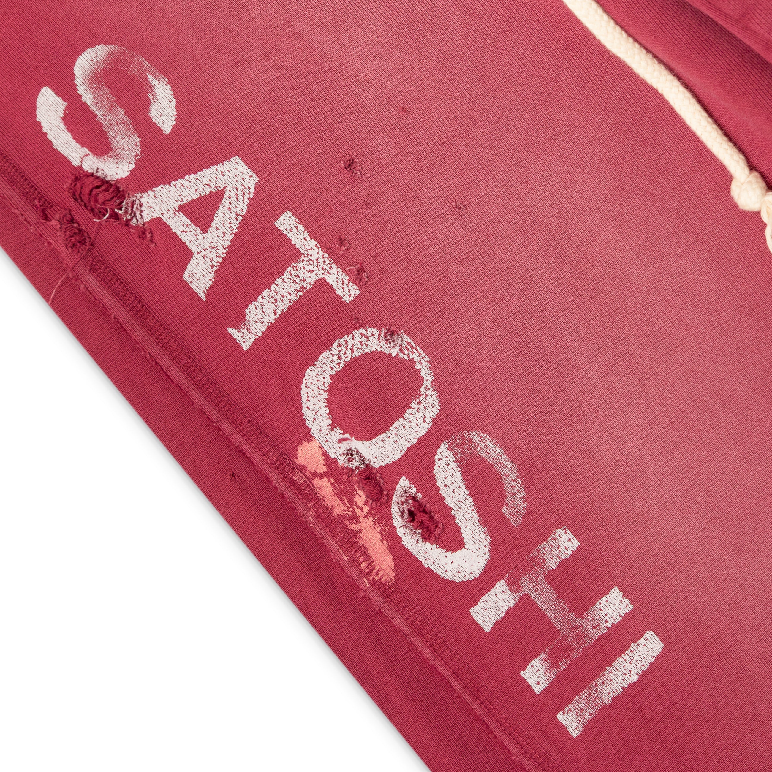 Satoshi Nakamoto Luke Fleece Sweat Red