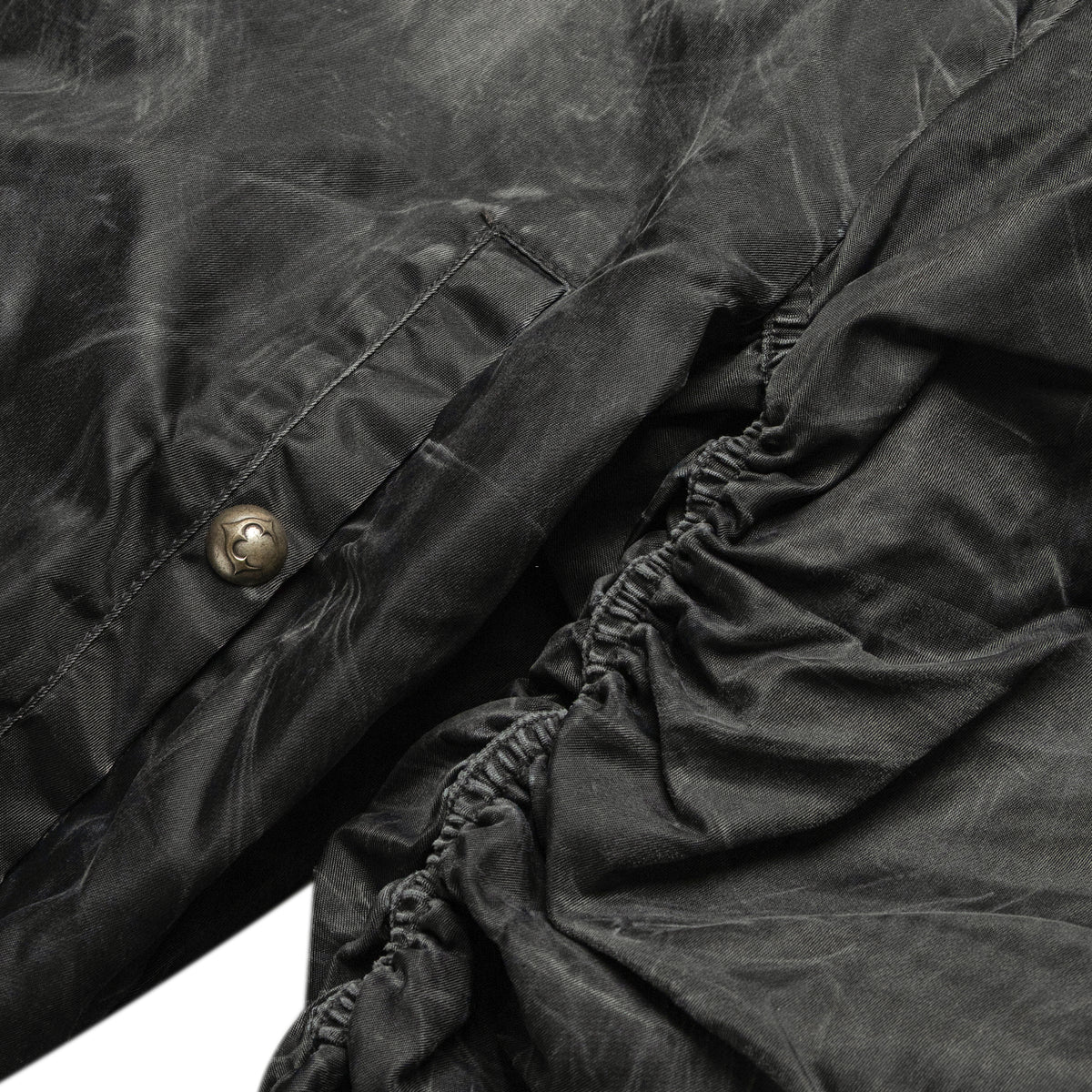Thug Club Jamong Two Tone Washed Ma-1 Jacket Black
