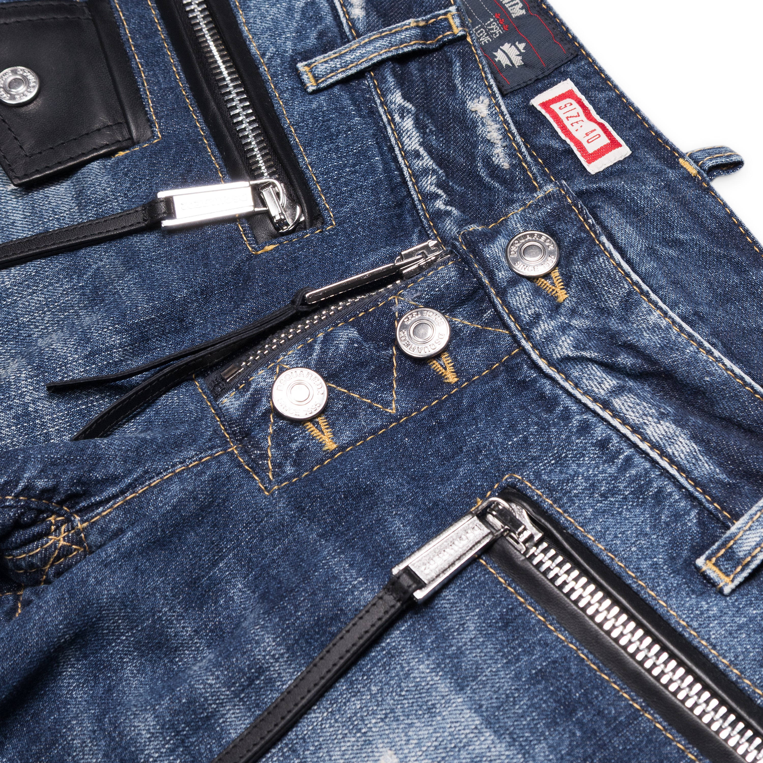 パンツ DSQUARED2 biker jeans 44 Dsquared2 Biker Jean Pant Blue – ESSXNYC