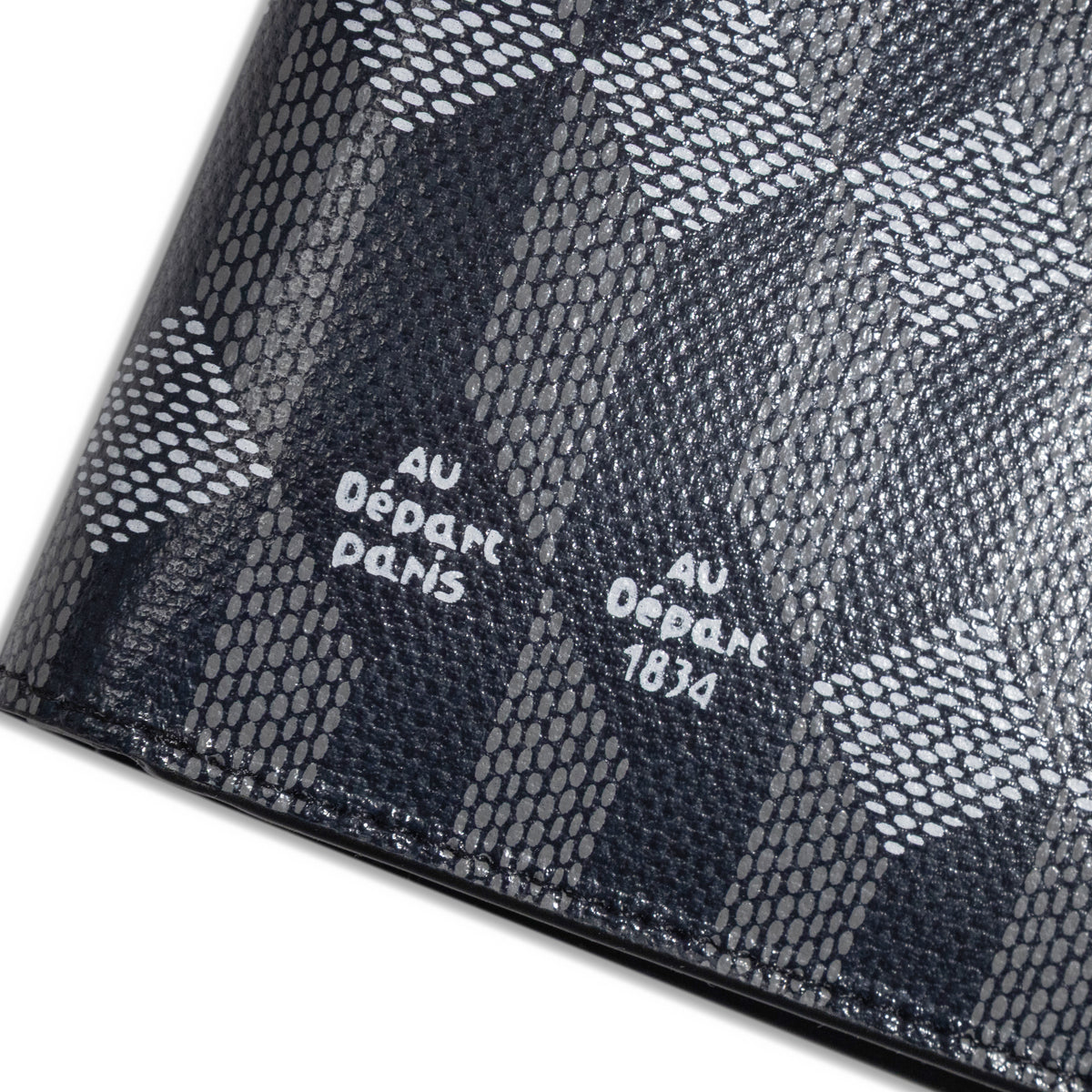 Au Depart Bifold Wallet Noir / Marine