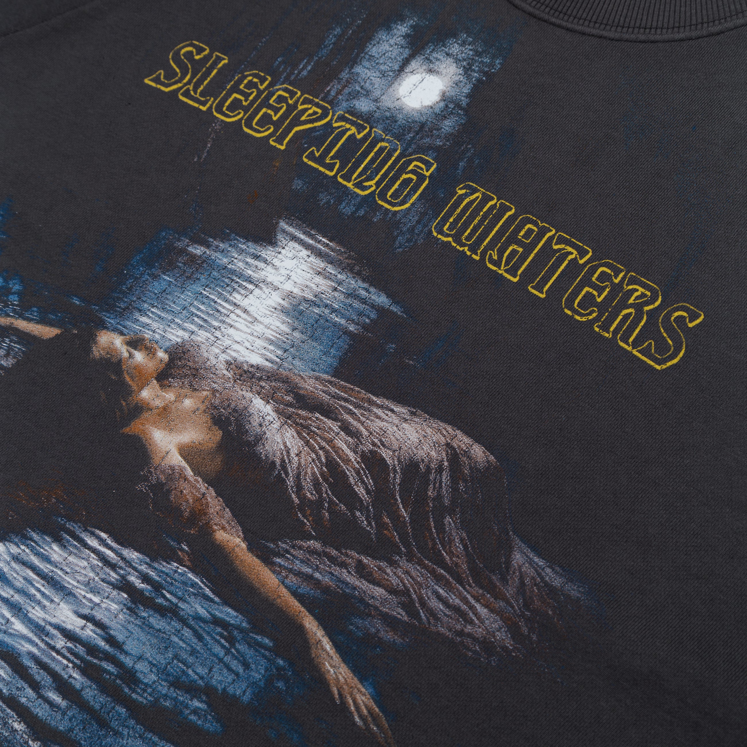 Ercole Studio Sleeping Water Cut Off Shirt Black
