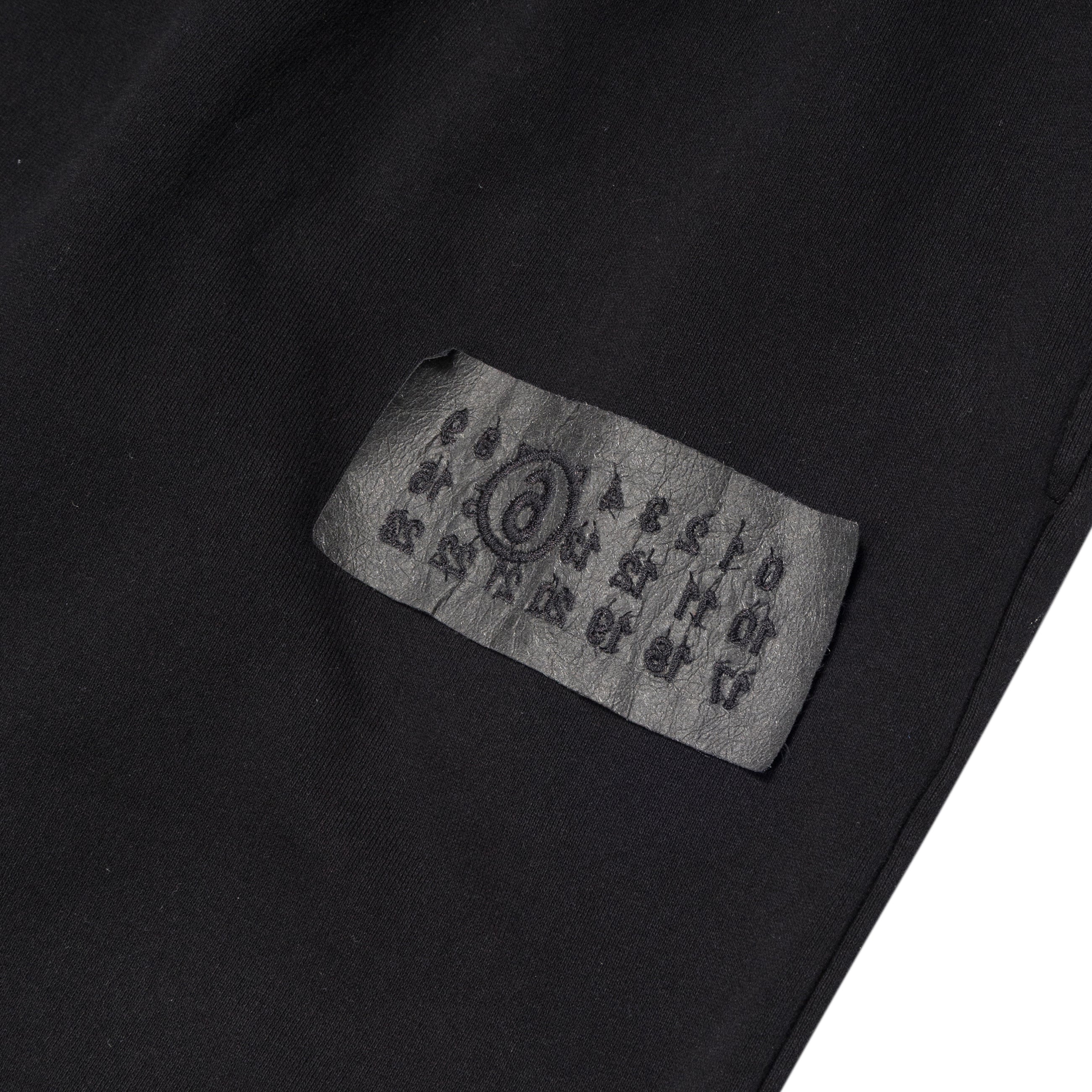 MM6 Maison Margiela Logo Tag Sweatpants Black