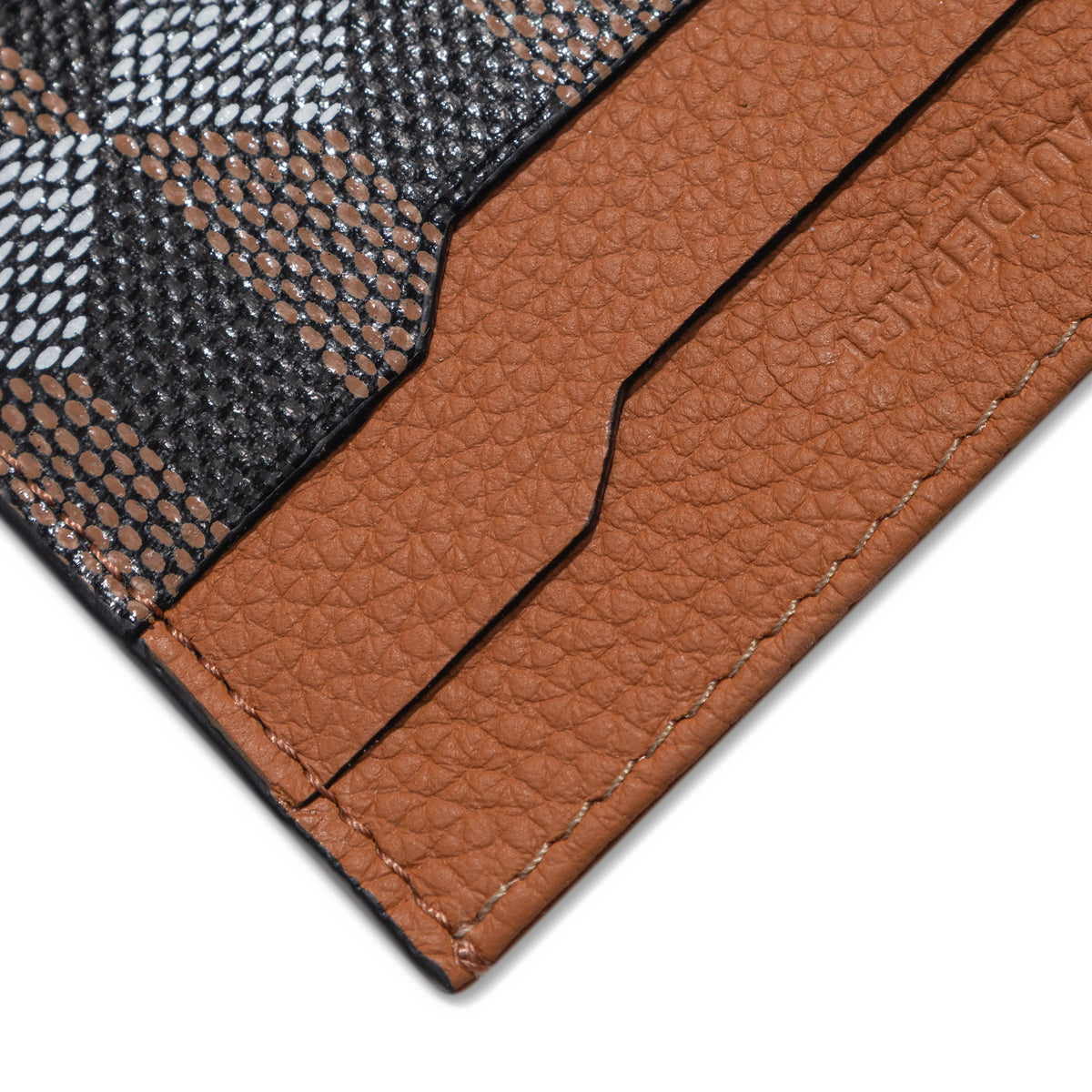 Au Depart Card Holder Cognac / Noir