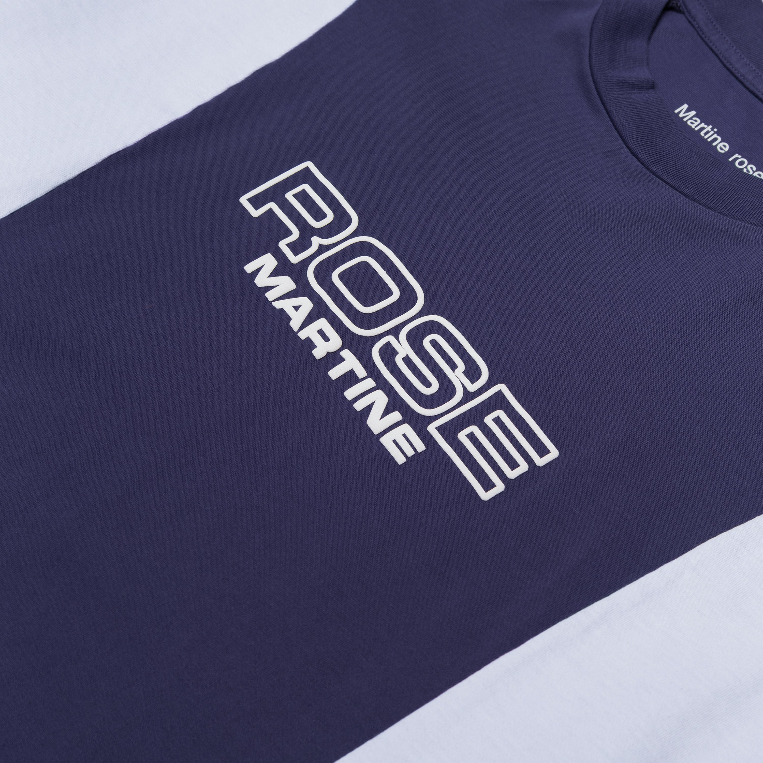 Martine Rose / White Oversized Panelled T-Shirt Purple – ESSXNYC