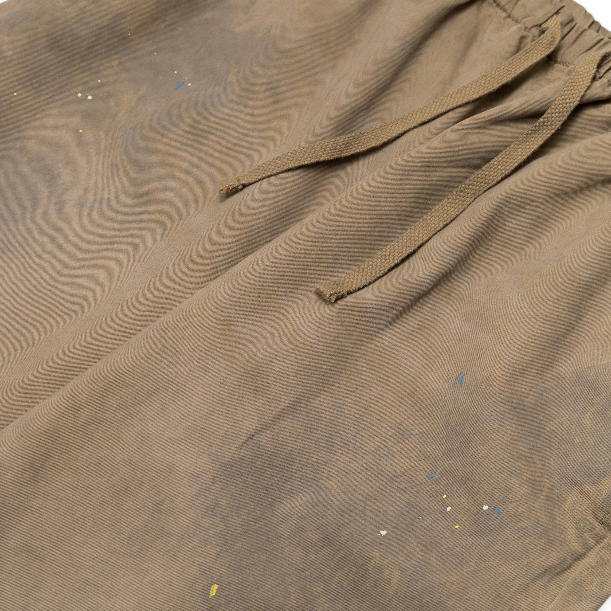 Acne Studios Light Cotton Twill Drawstring Pants Light Beige