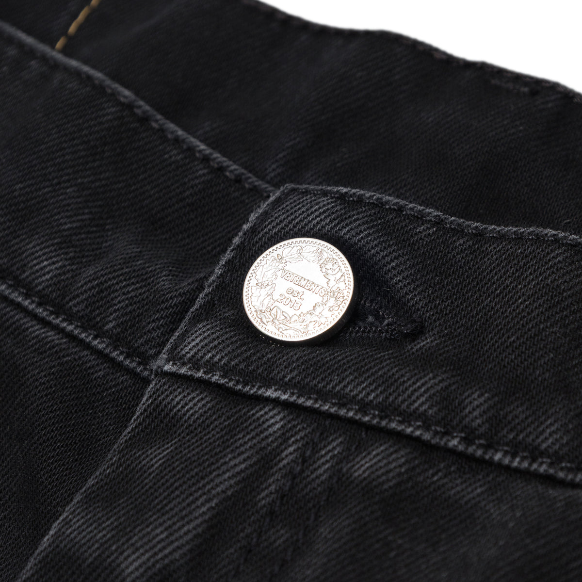 Vetements O-Leg Jeans Black