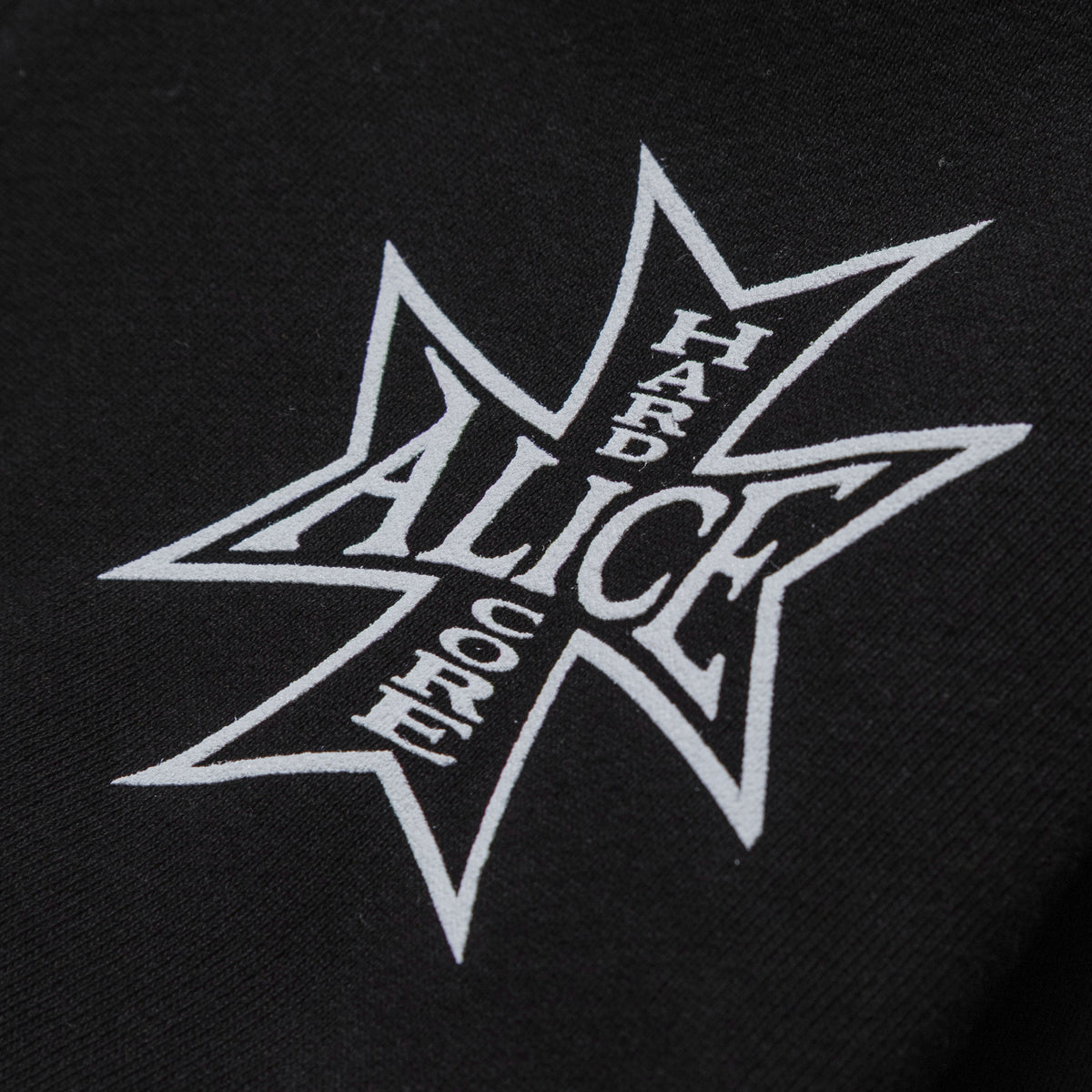 Alice Hollywood 3 Year Anniversary Zip Up Hoodie Black