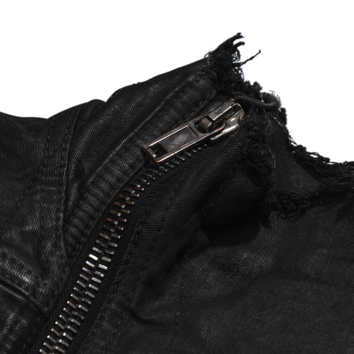 Rick Owens DRKSHDW Naska Gary Jacket Black Wax