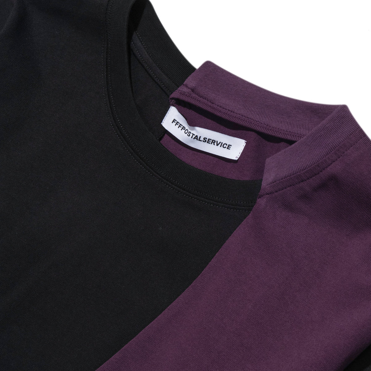 FFFPostalservice Reconstructed Defense Long Sleeve Black/Violet