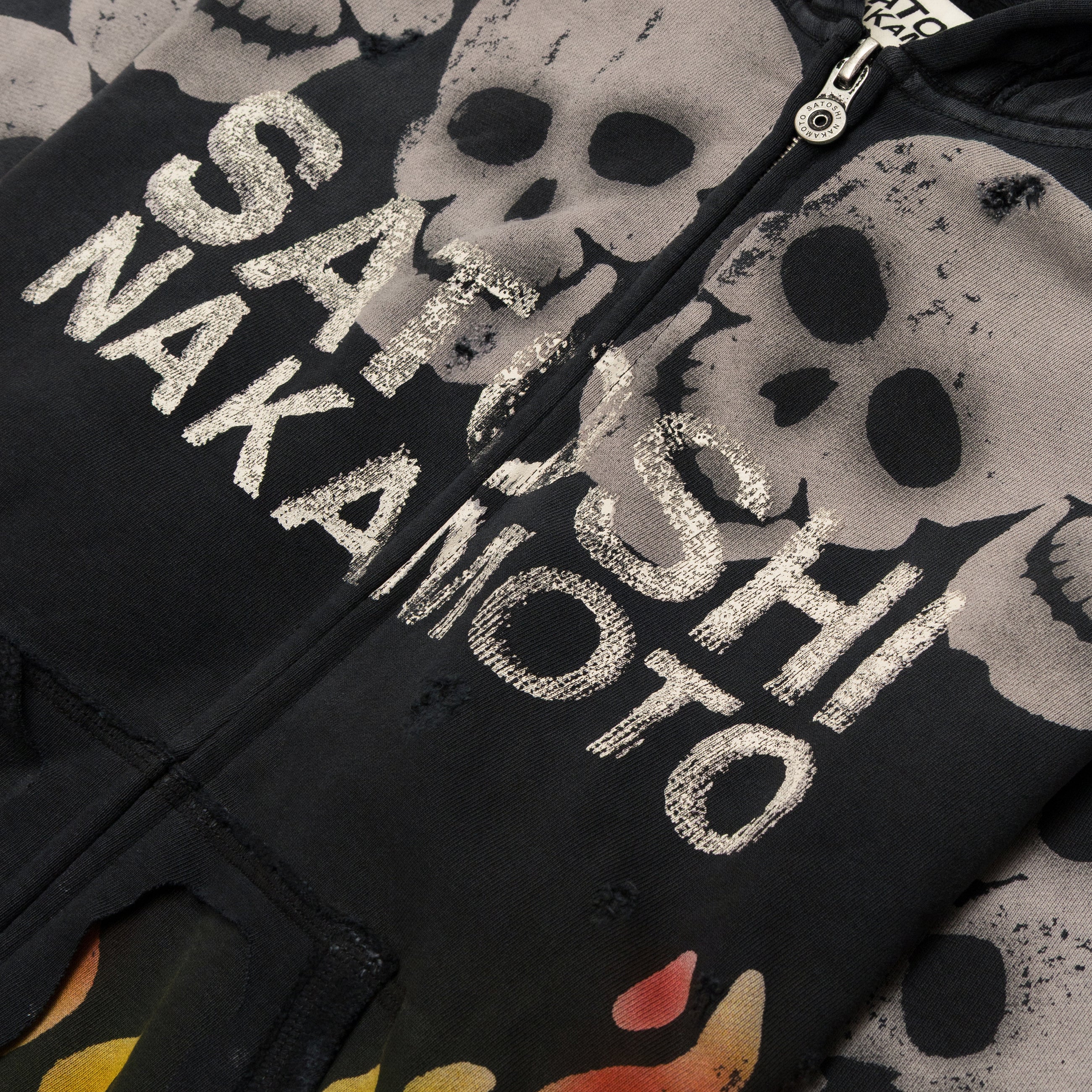 Satoshi Nakamoto Lost Boys Zip Up Black