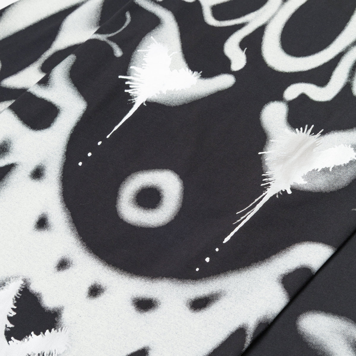 Y-3 Aop Gfx Ls Tee Black Black