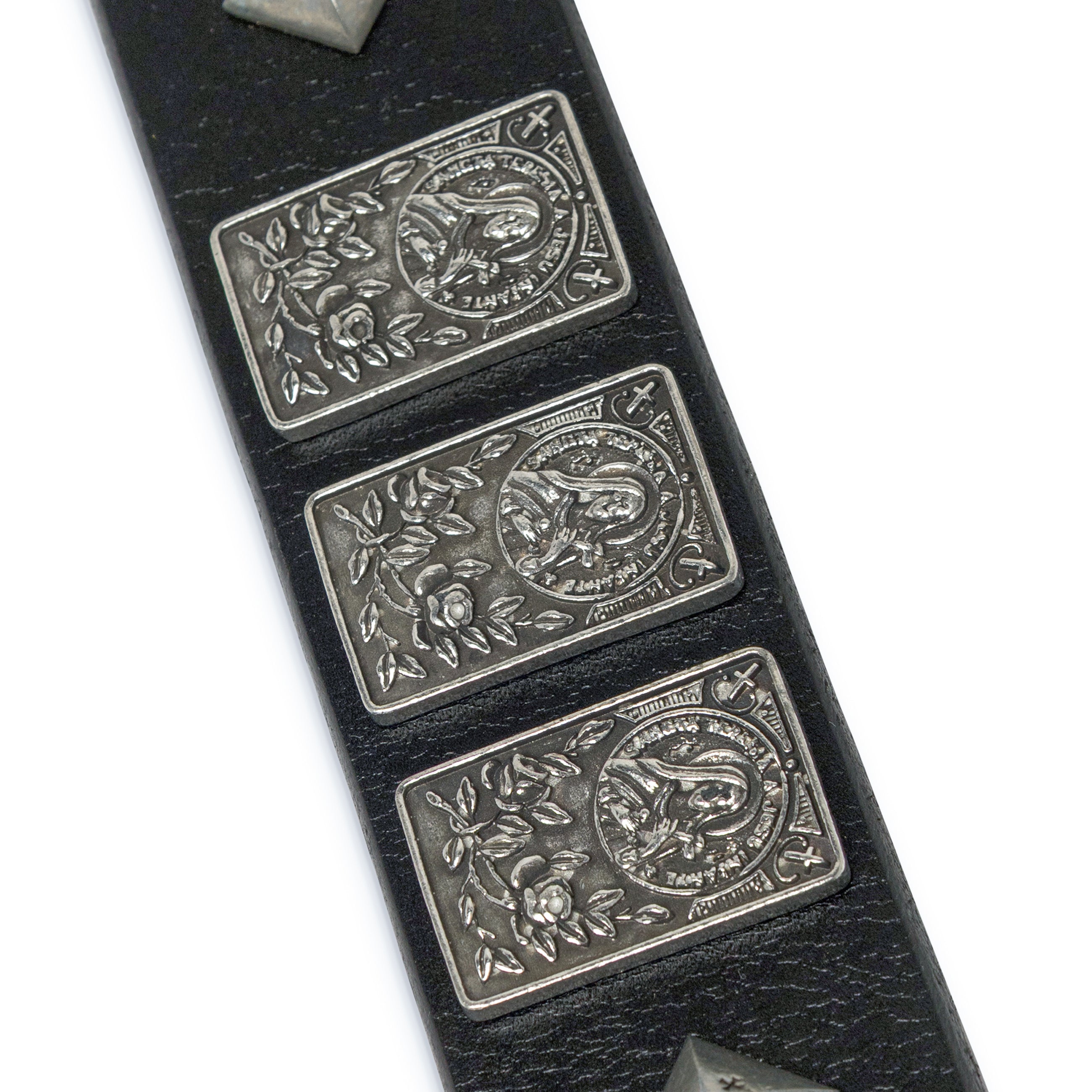 Enfants Riches Deprimes St. Teresa Studded Belt Black