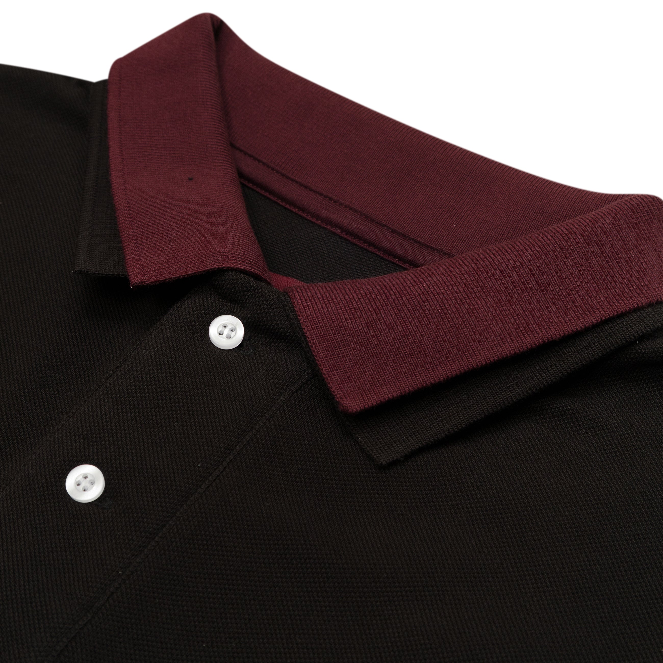 Raimundo Langlois Layered Polo Black