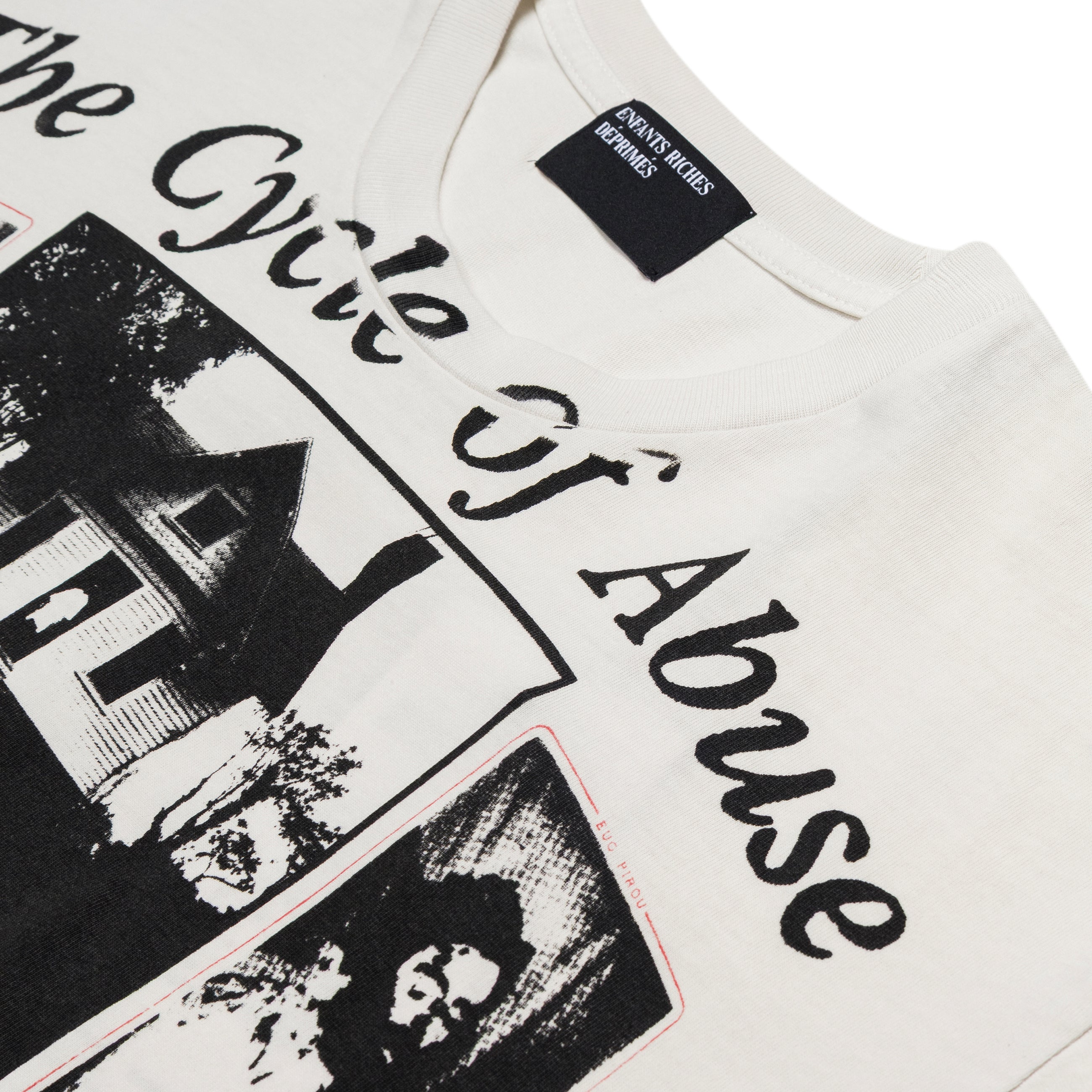 Enfants Riches Deprimes The Cycle Of Abuse Shrunken T-Shirt White