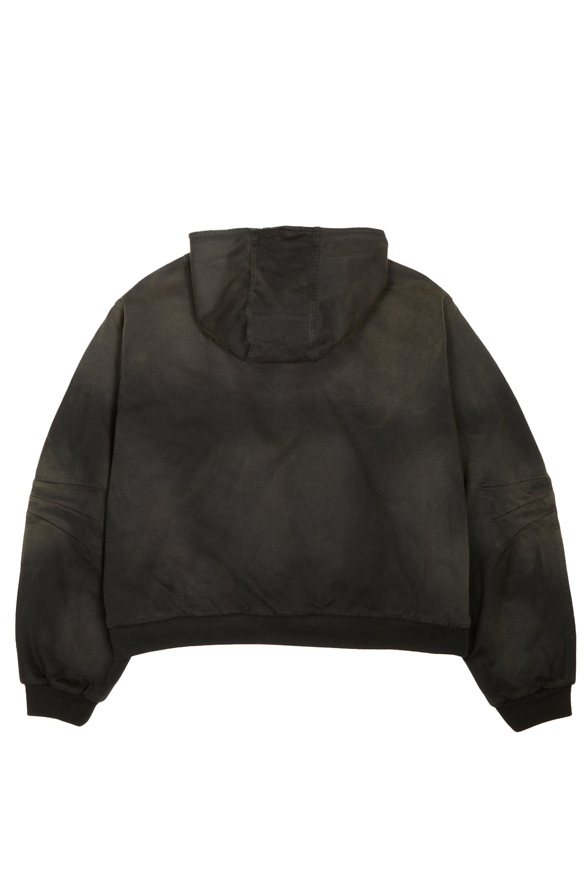 424 Academy Hooded Bomber Black – ESSXNYC