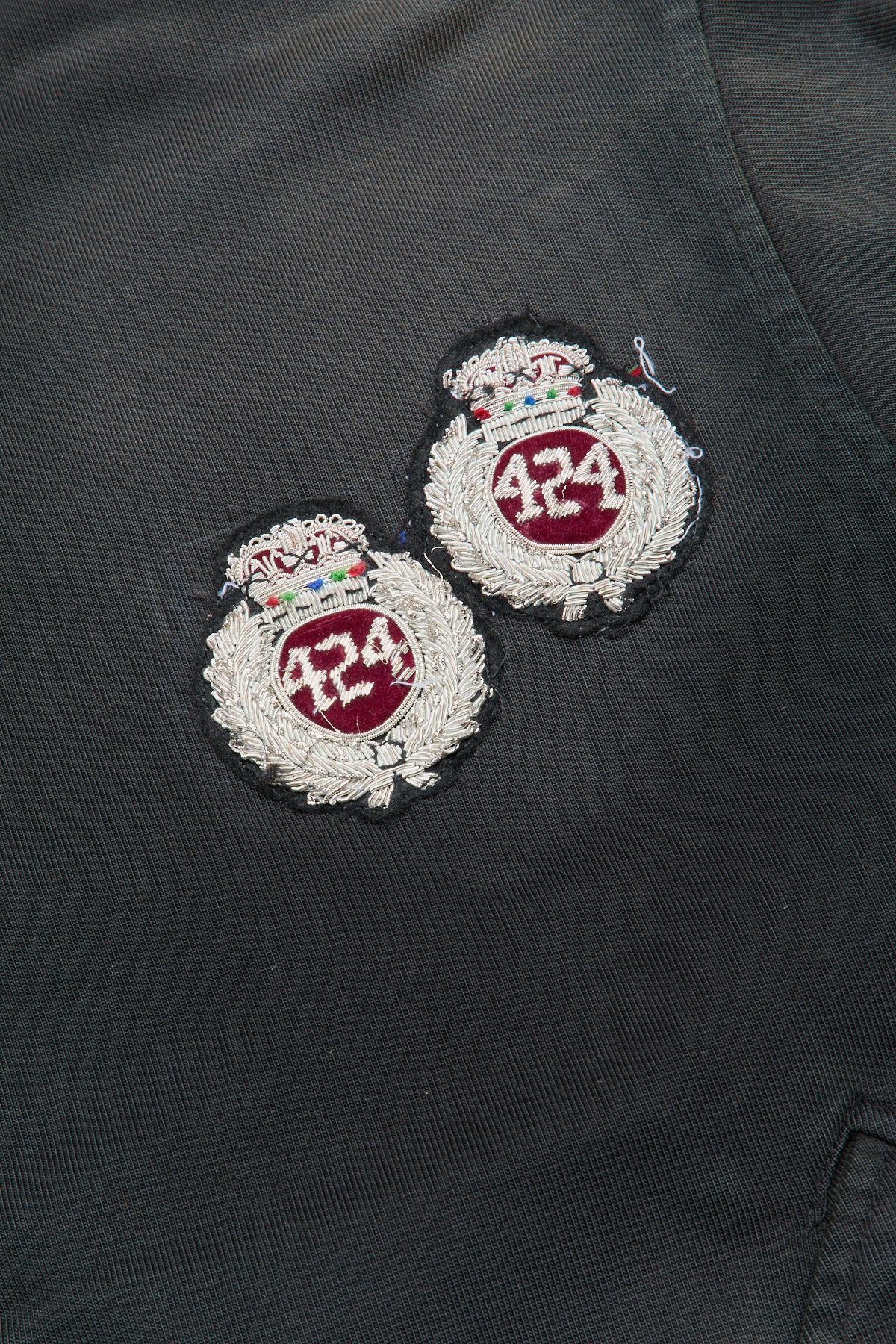 424 Academy Hooded Bomber Black