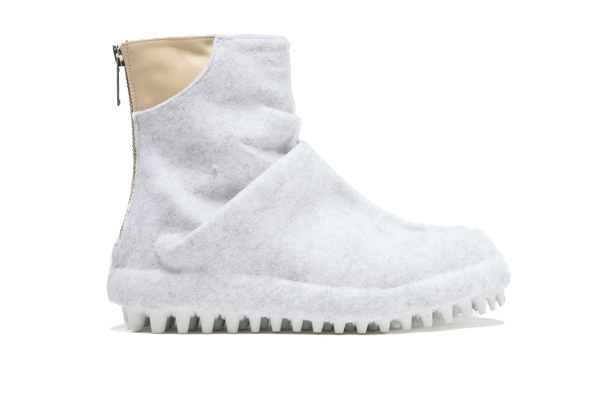 424 Felt Miner Boot White