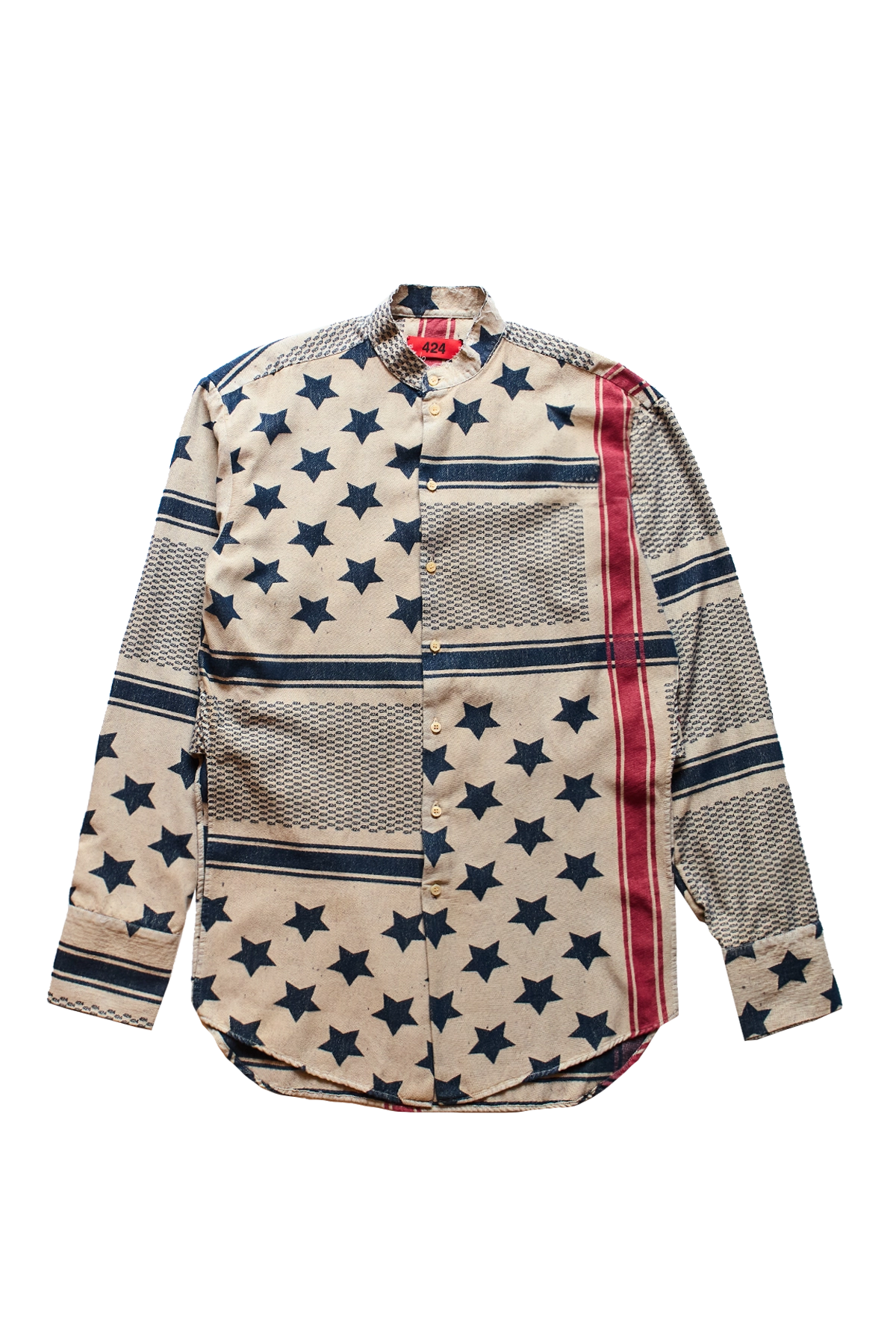 424 Tunic American Flag Multi