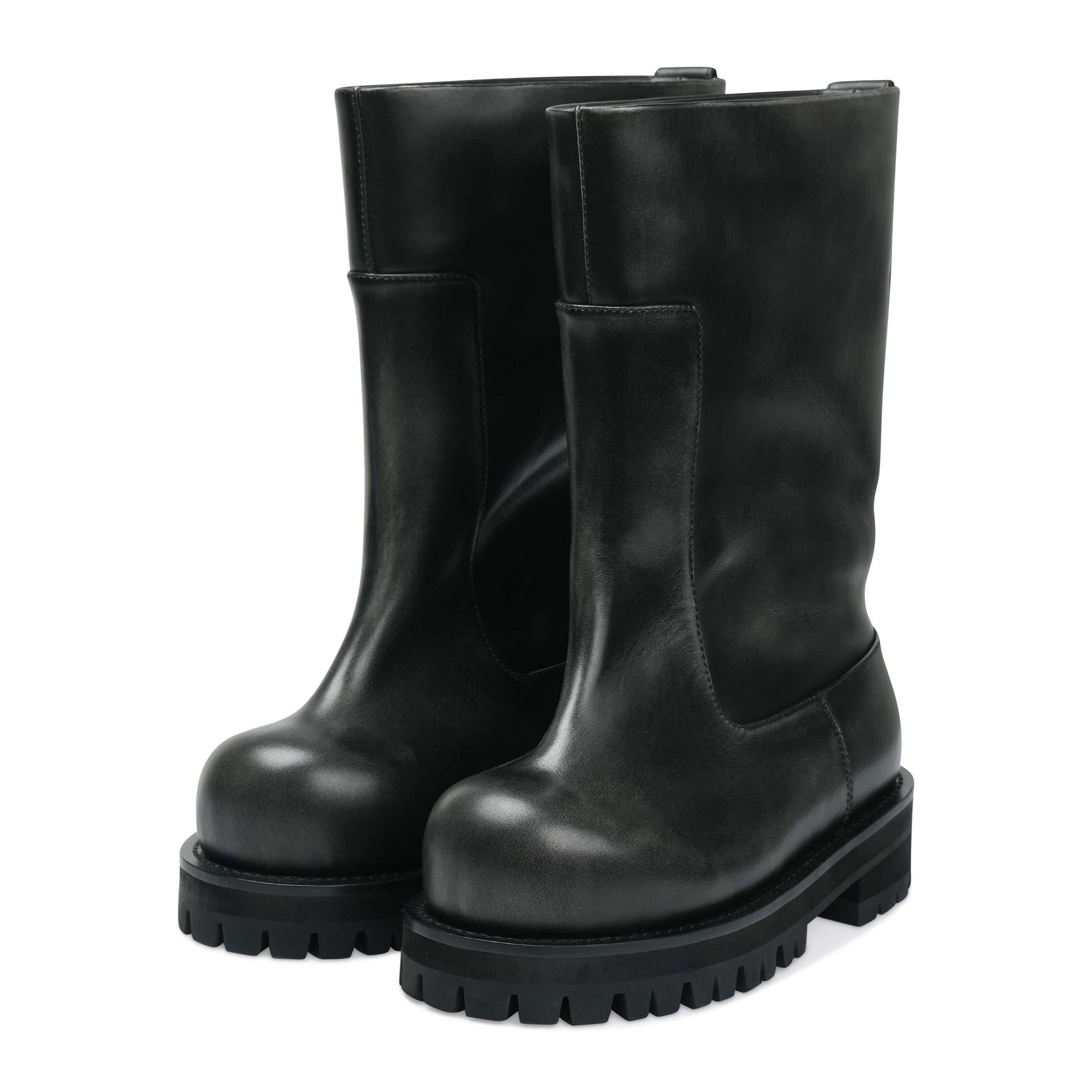 Protocol Index Distressed Shaft Boots Black