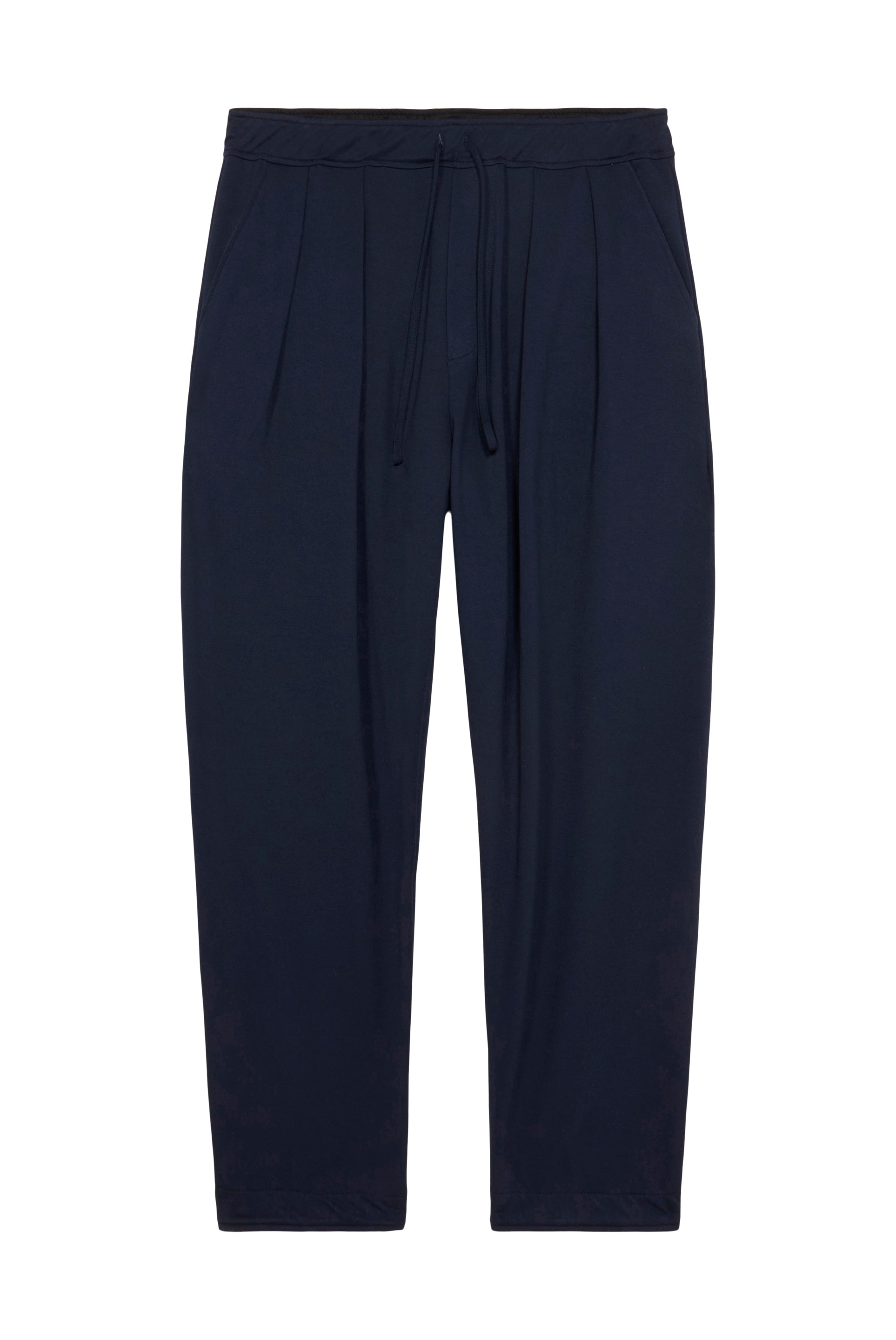 4Sdesigns Inverted Pleat Sweatpant Navy 4970