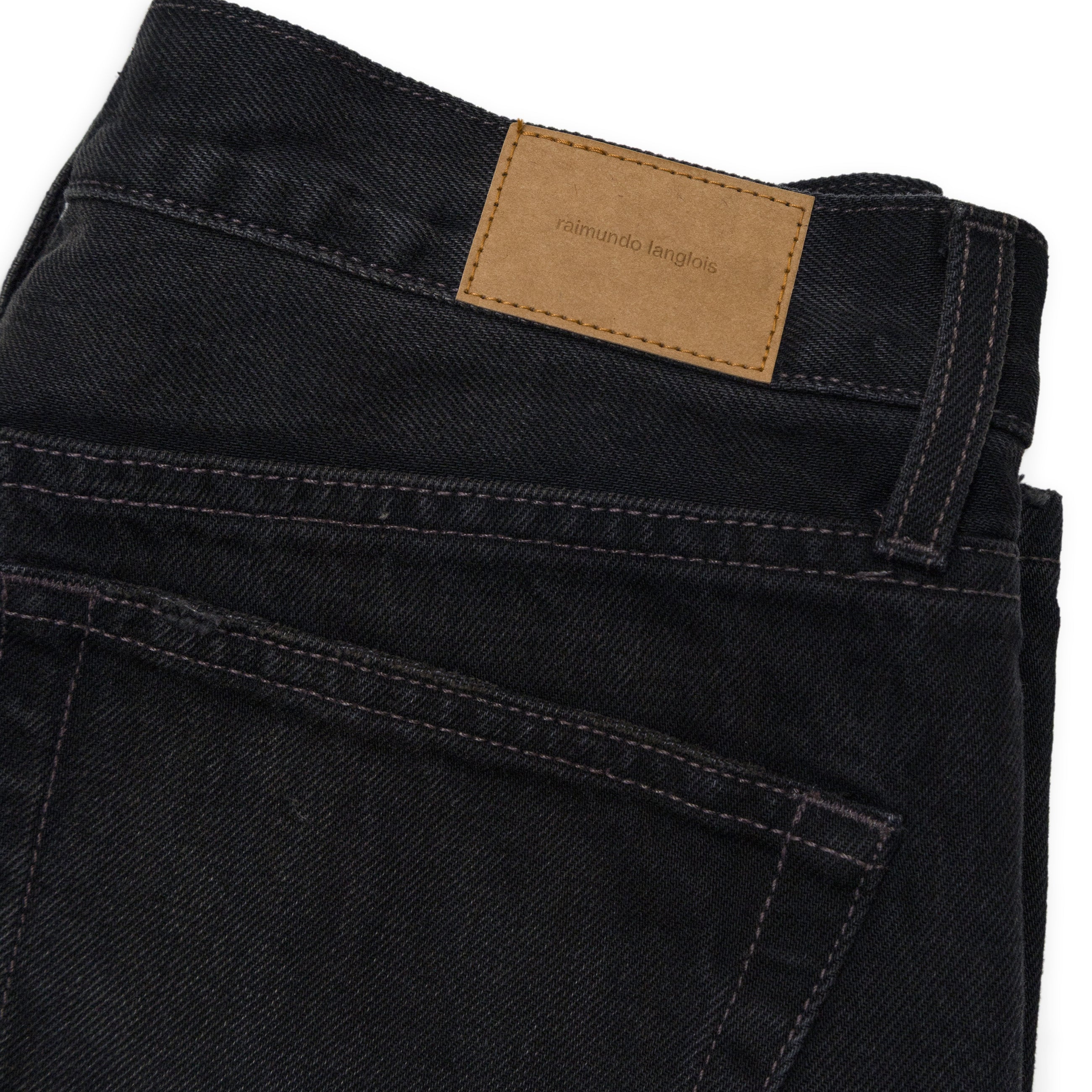 Raimundo Langlois Bootcut Jean Washed Black