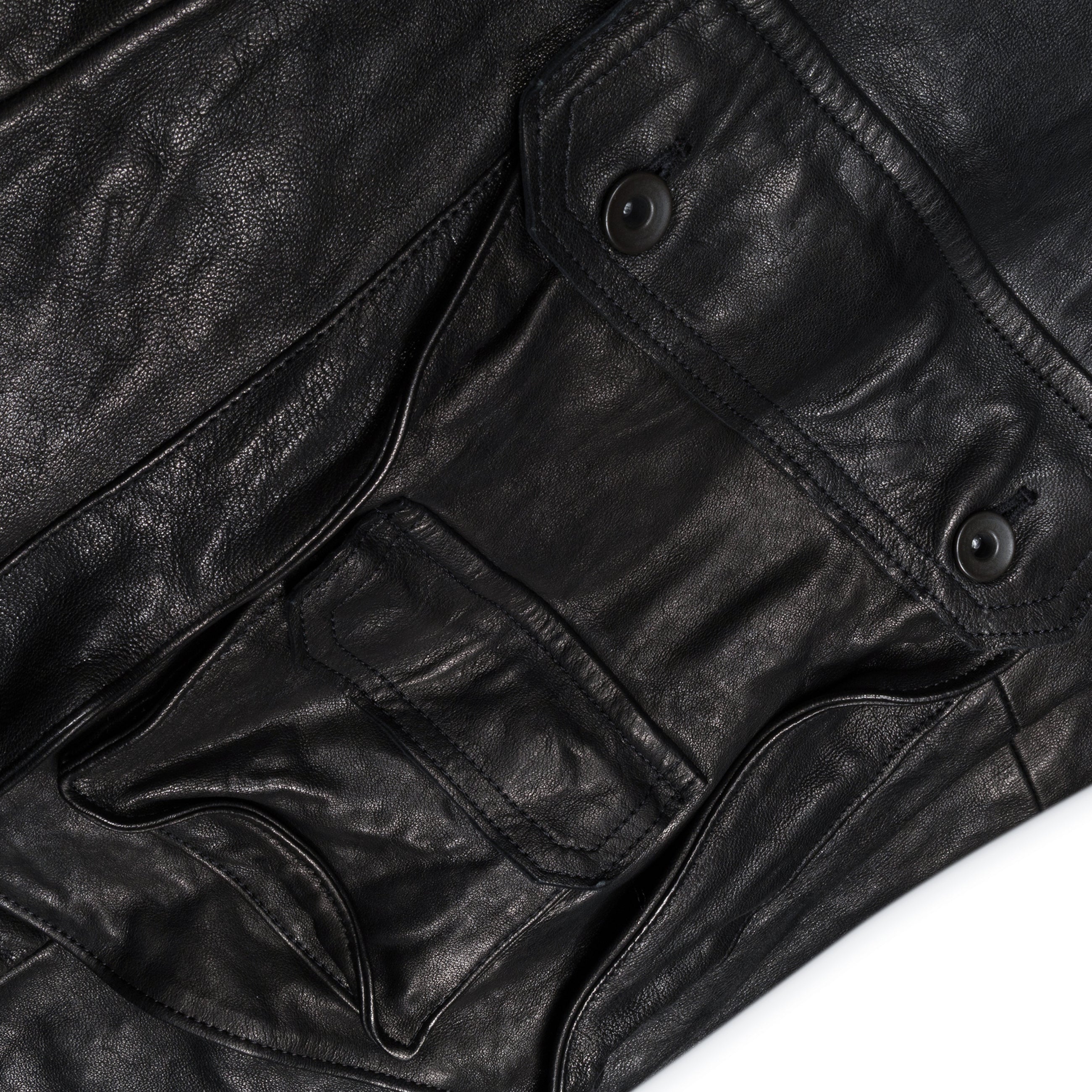 SAN263-1 Asymmetric Field Jacket Black