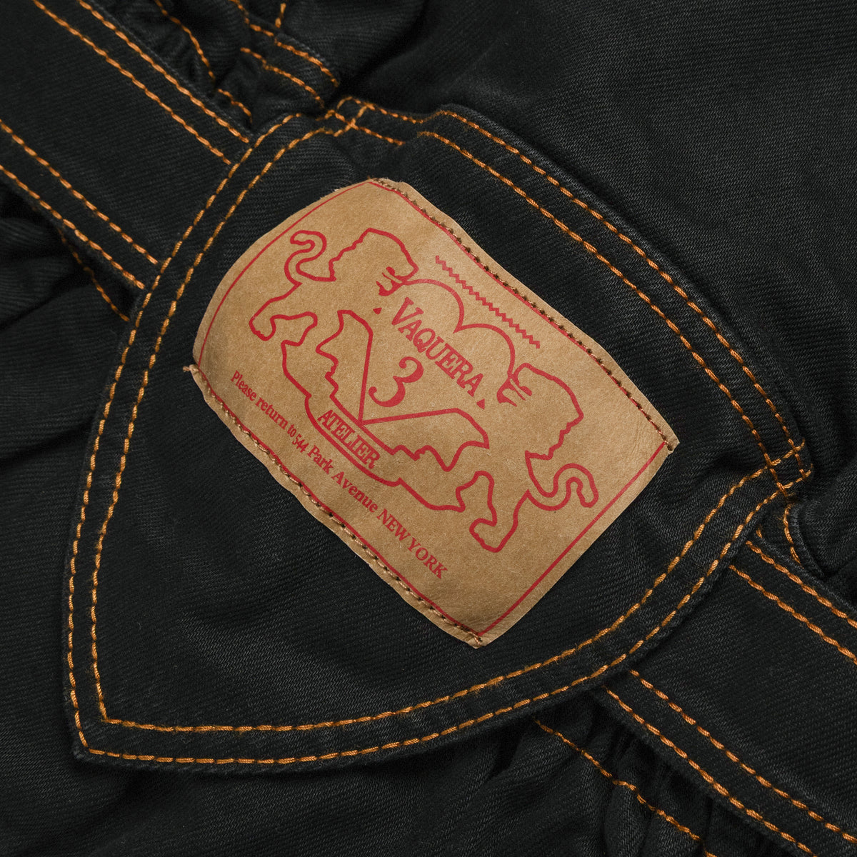 Vaquera Women Denim Jacket Woven Black