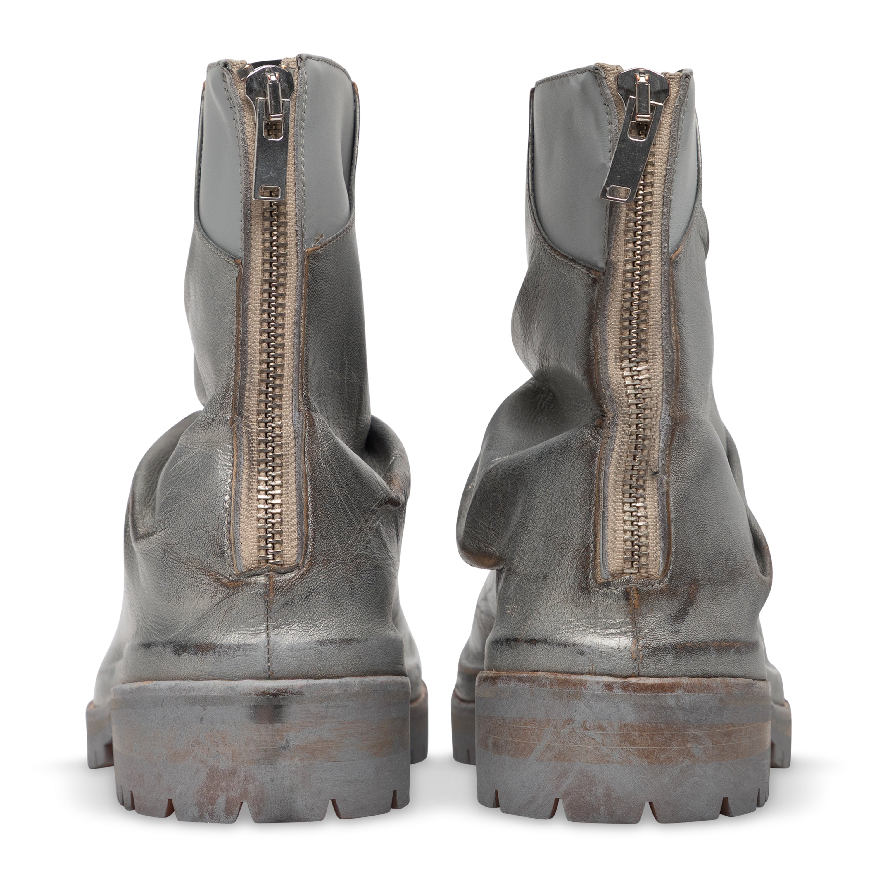 424 Marathon Boots Silver – ESSXNYC