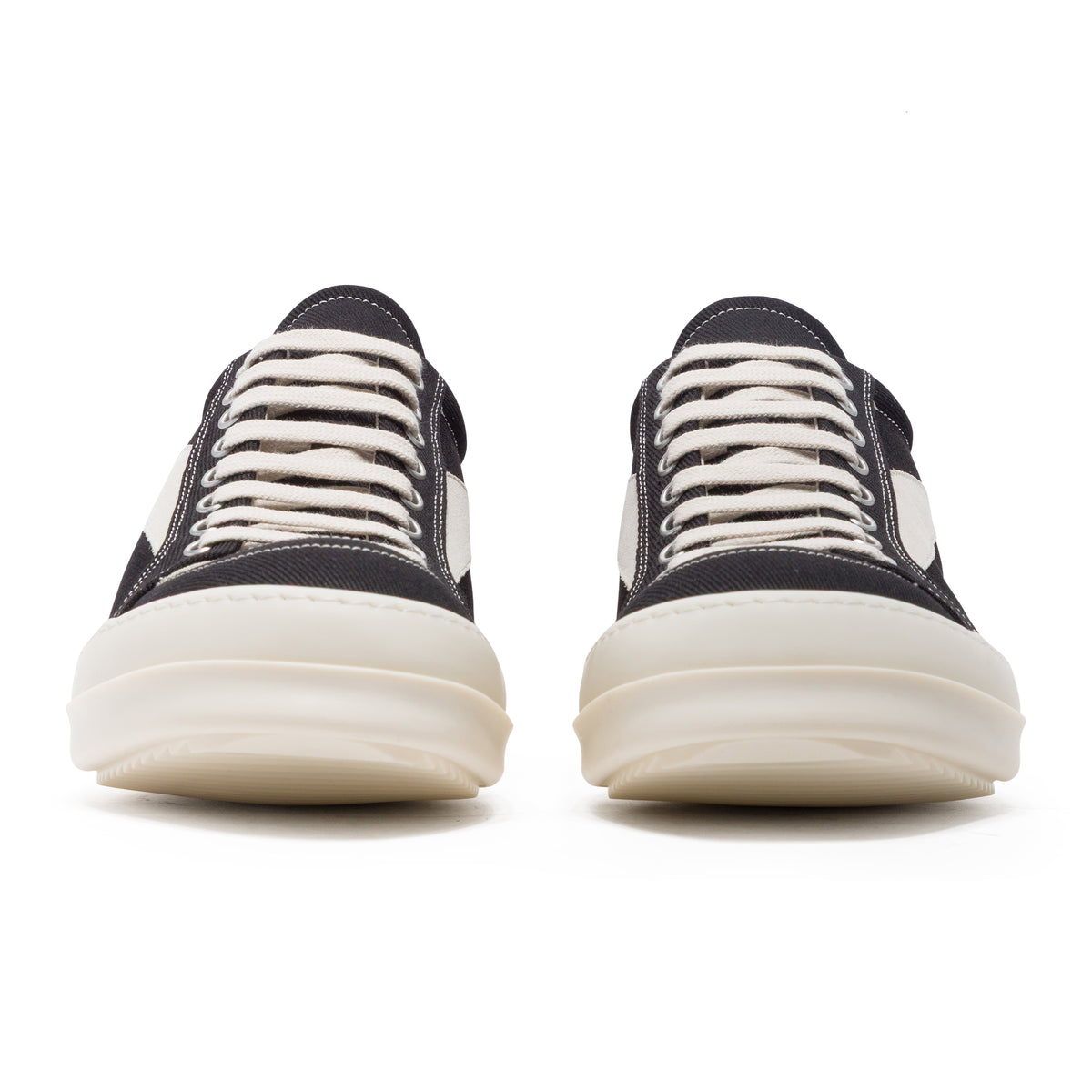 Rick Owens DRKSHDW Vintage Sneaks Black/Milk/Milk
