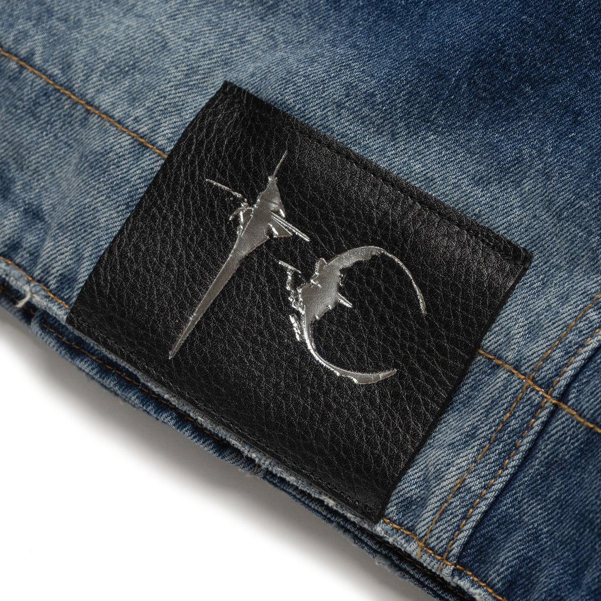Thug Club Iron Steel Focus Denim Jacket Blue