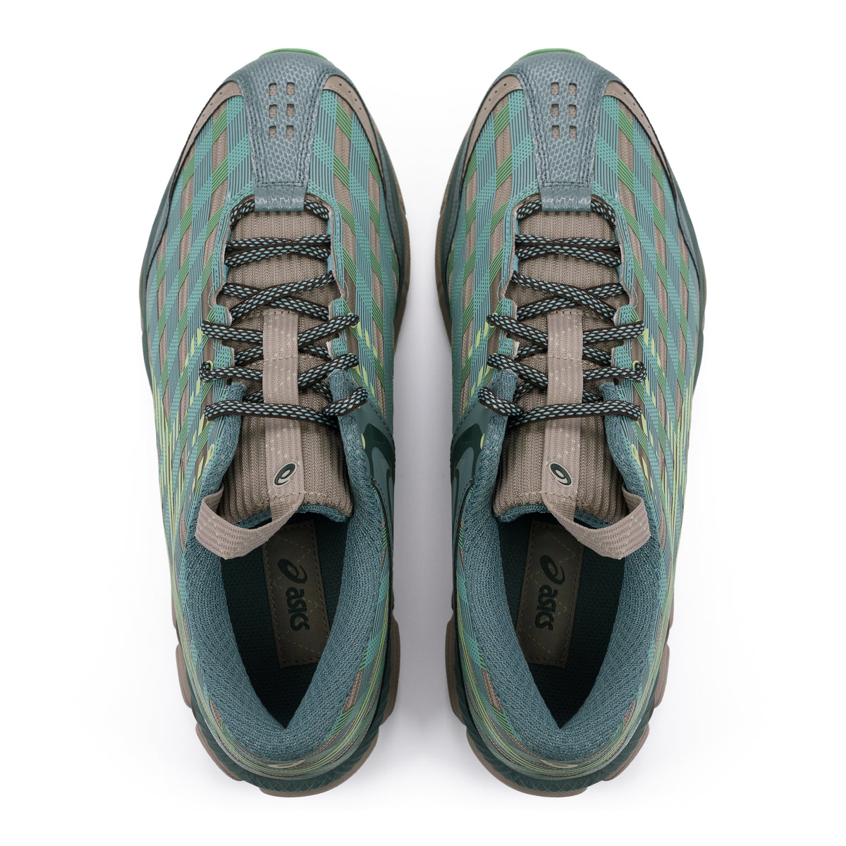 Asics Us8-S Gel-Sj33 Moonrock/Tatami Green