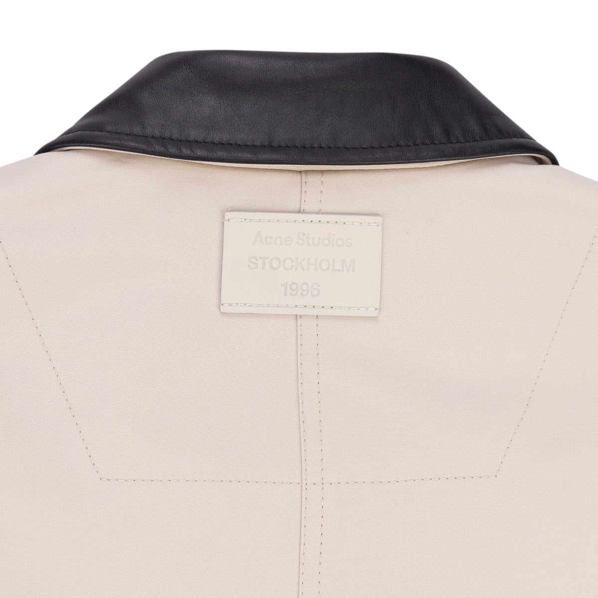 Acne Studios Opado Double Cotton Satin Taupe