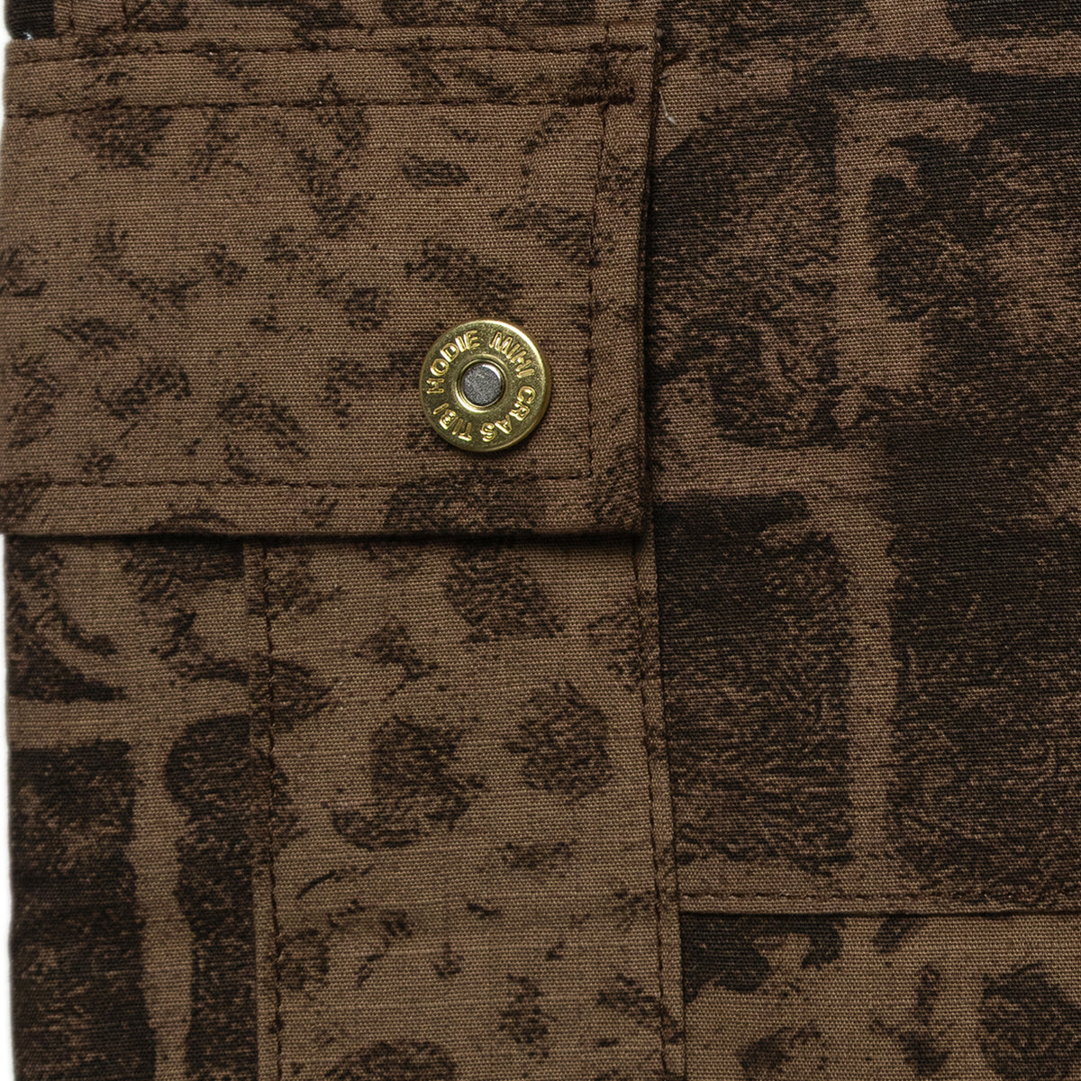 Ercole Studio Flag Camo Pants Brown