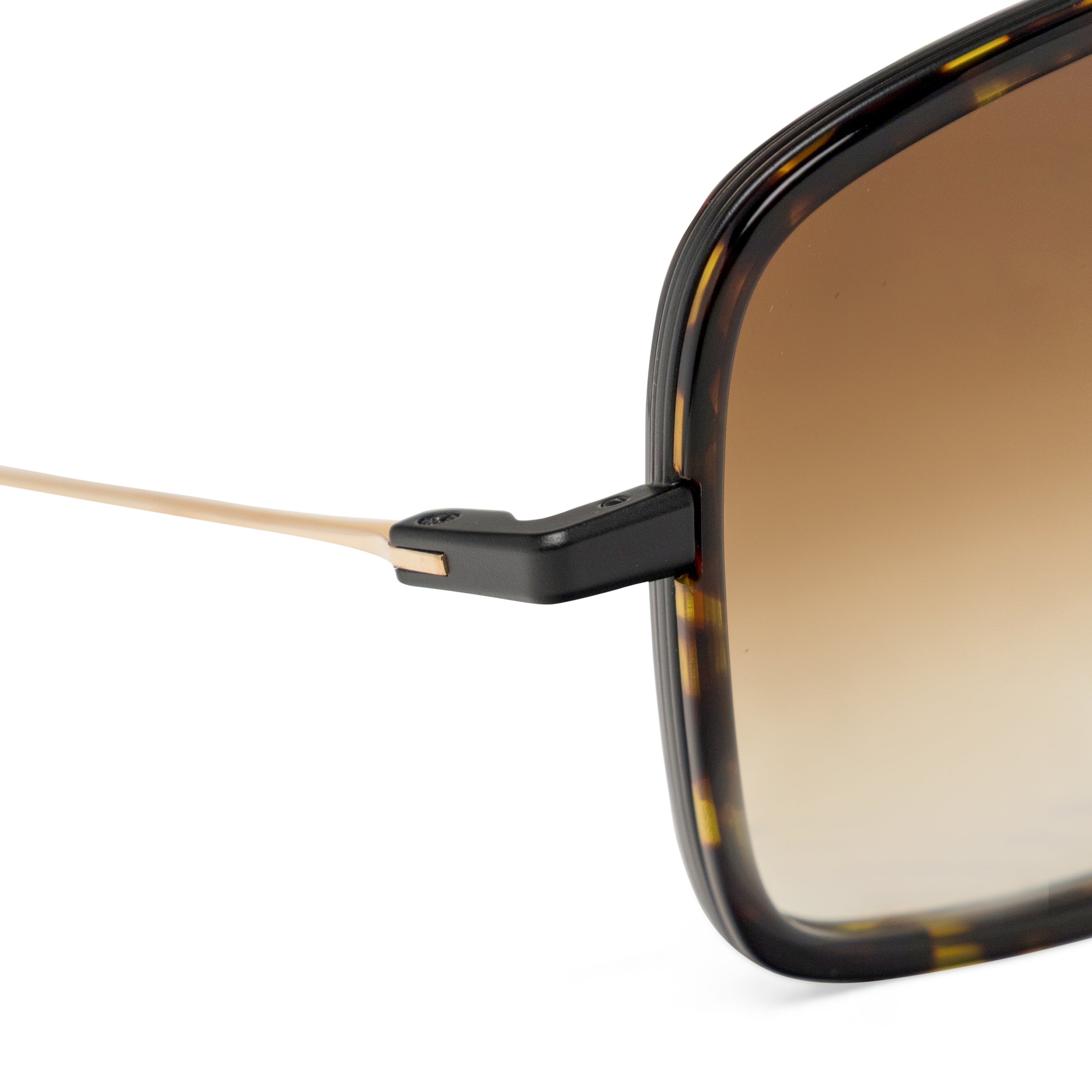 Dita Artoa.88X Matte Black - Dark Tortoise - White Gold