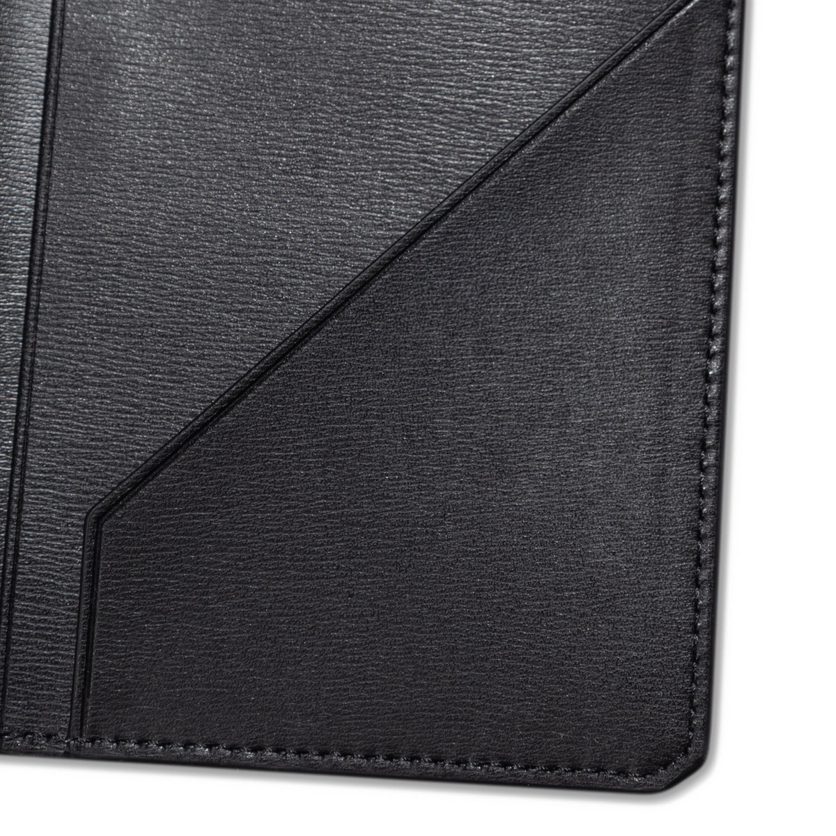 Au Depart Zip Card Holder Noir