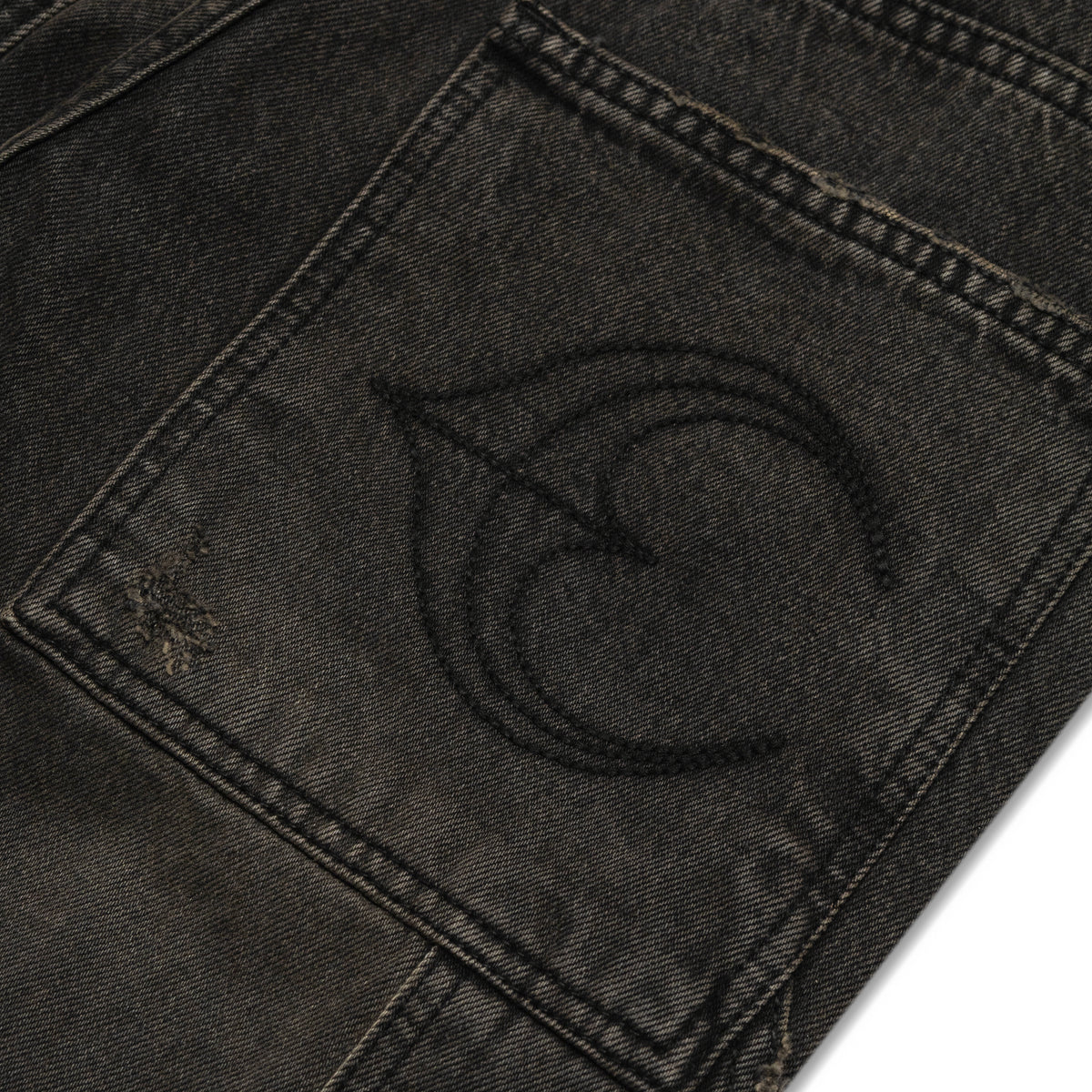 Thug Club Studed Knee Carpenter Pants Black