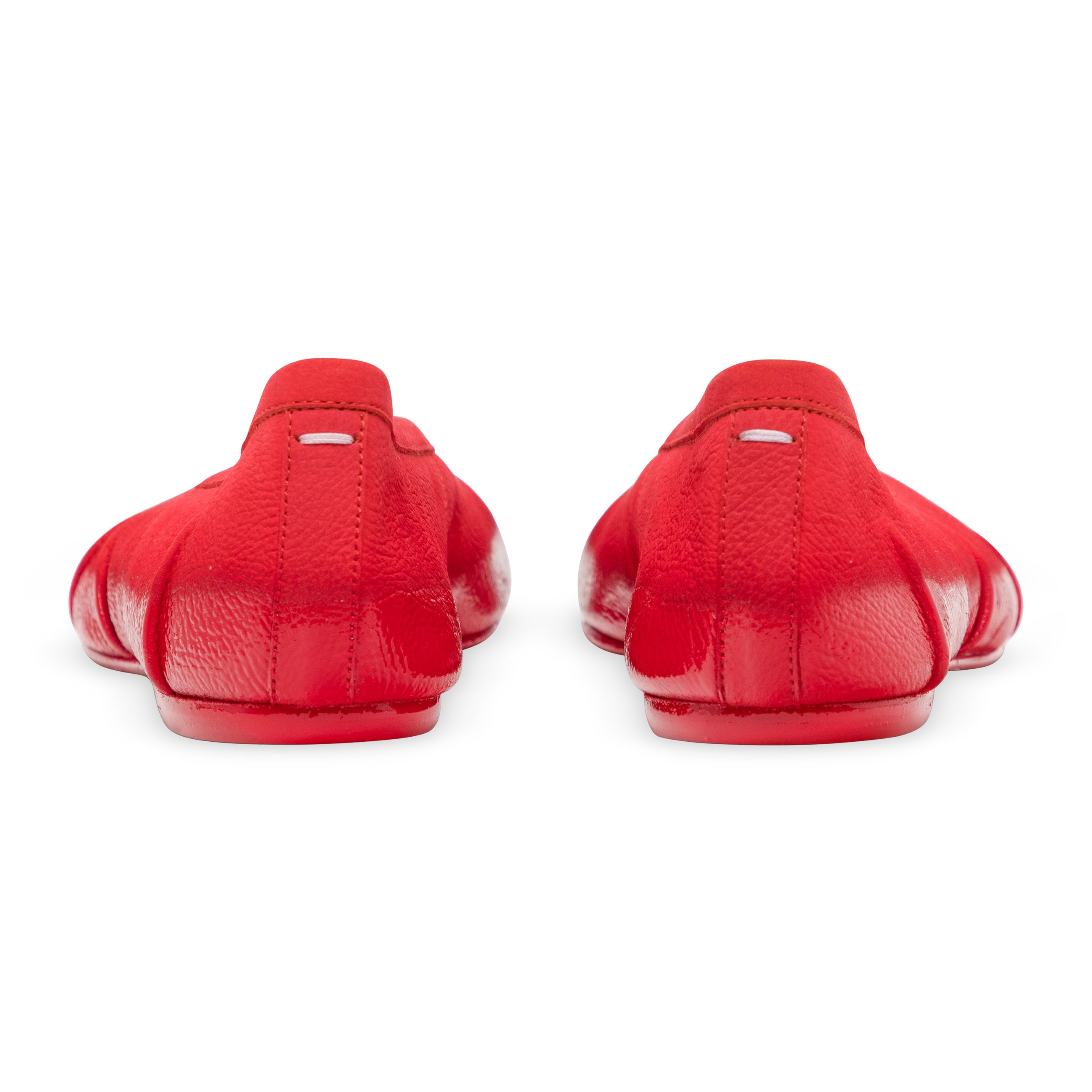 Maison Margiela Tabi Ballerina Spray Red