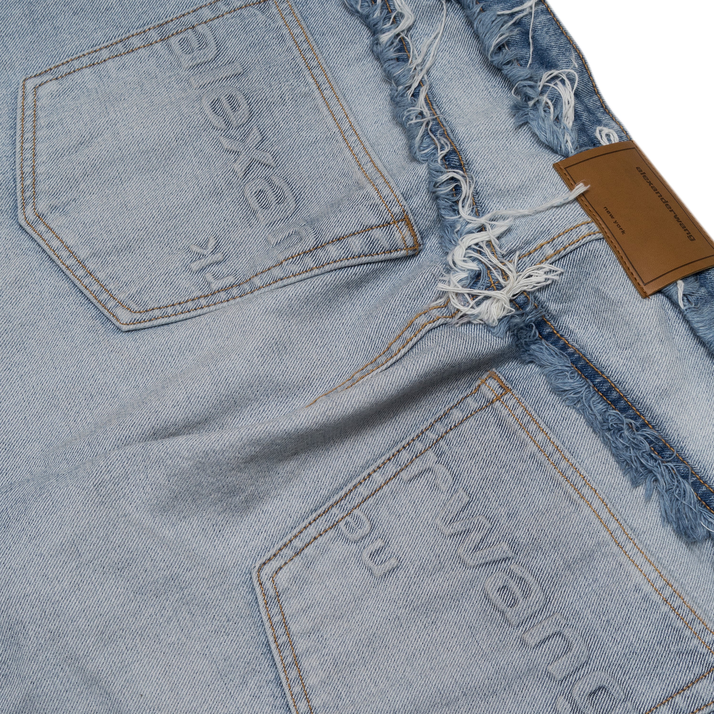 Alexander Wang Inverted Blow Up Jean Bleach Blue – ESSXNYC