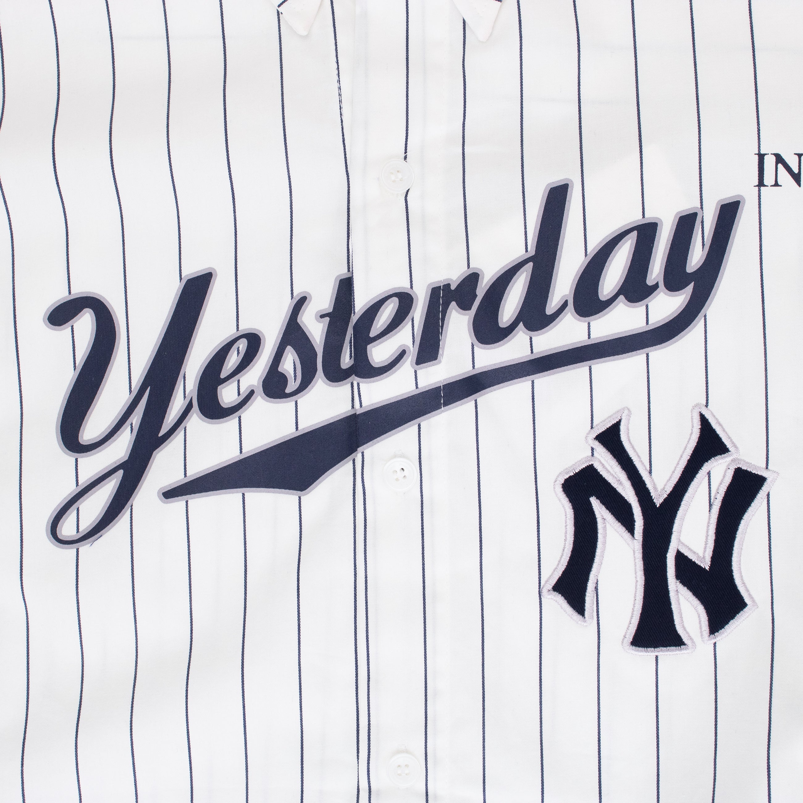 Protocol Index Baseball Stripe Shirts White