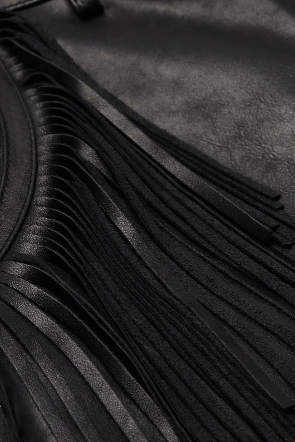 Martine Rose Fringe Trouser
 Black