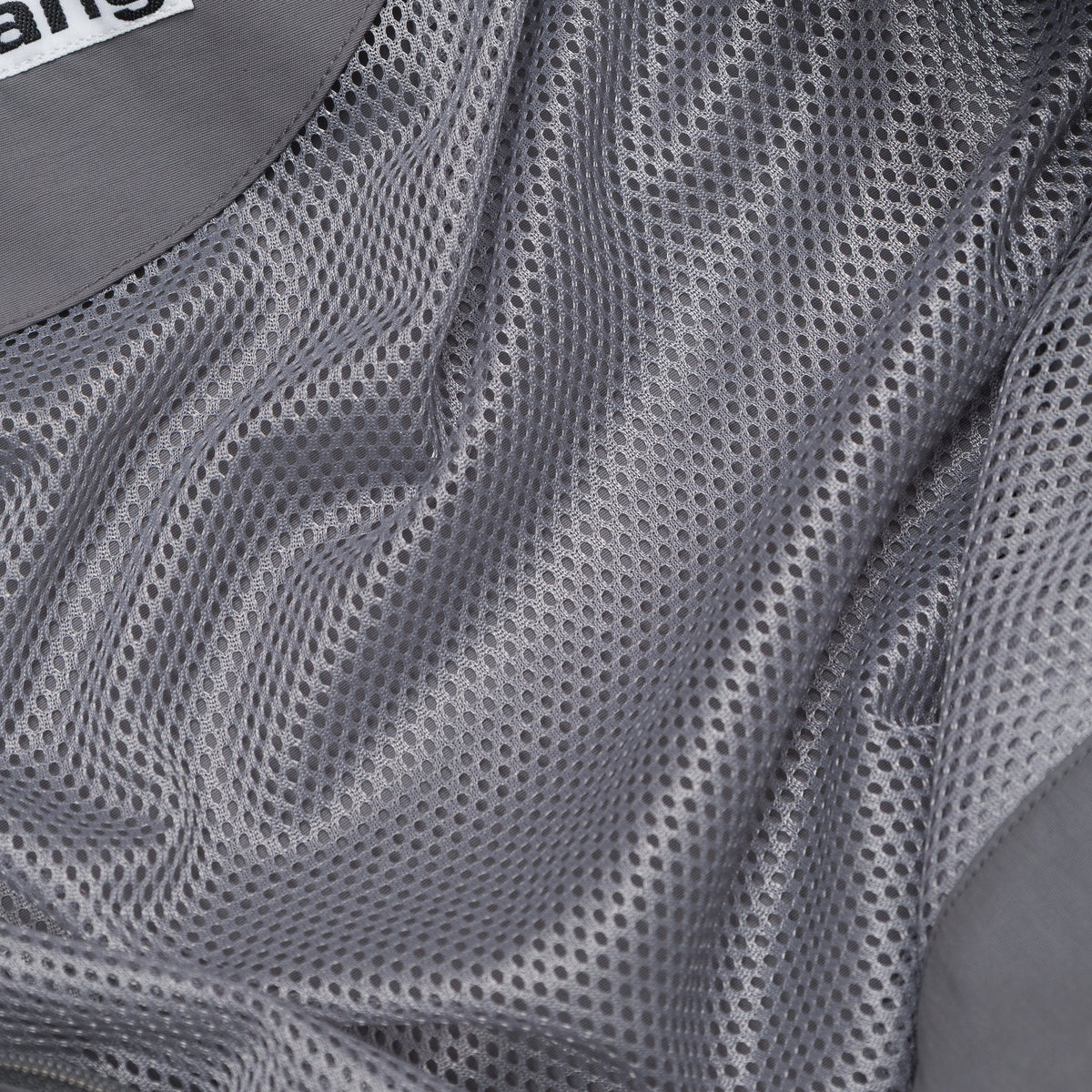 Alexander Wang Shrunken Hoodie Jacket W/ Rhinestone Drawcord Grey