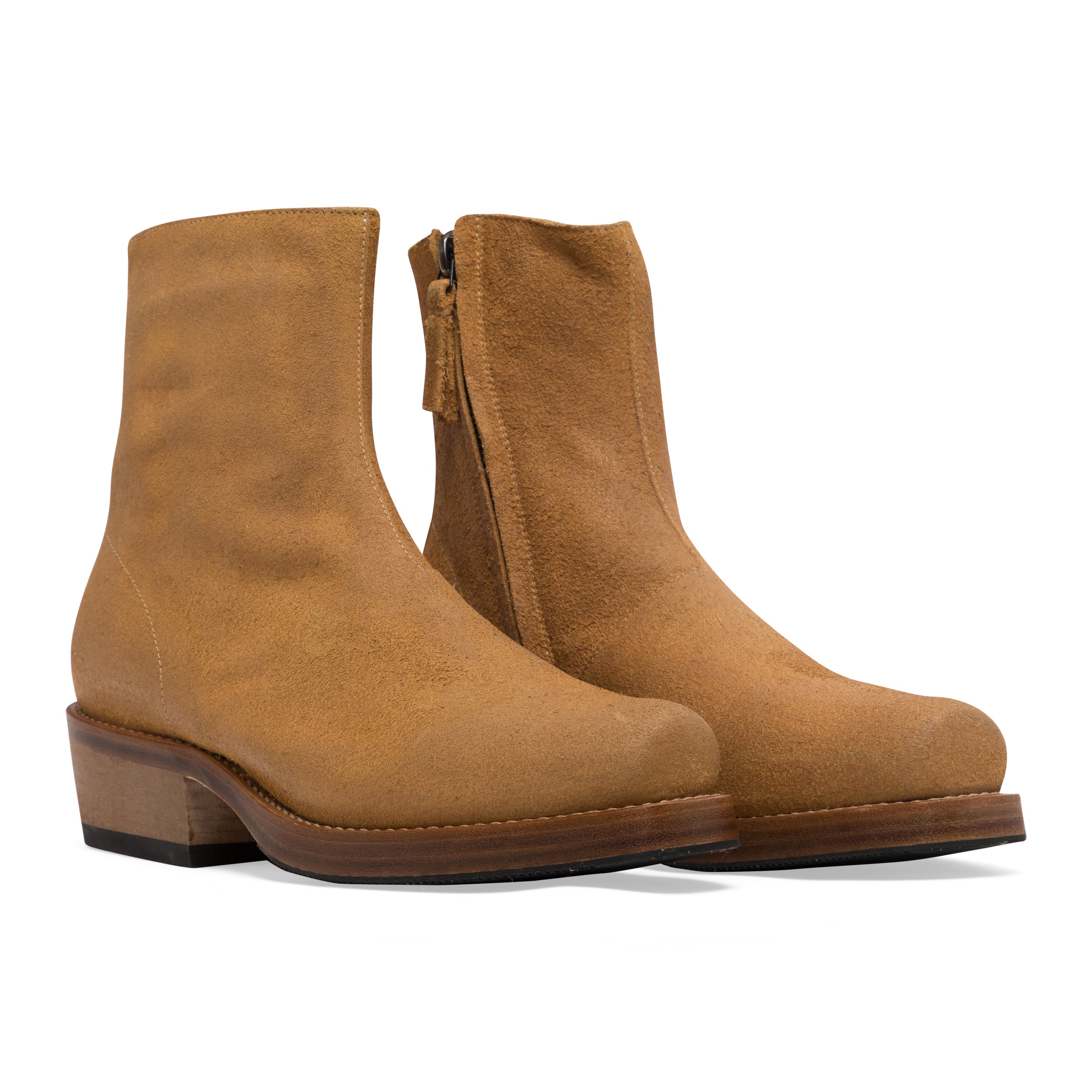 Second Layer Charro Boot Tan Rough Out
