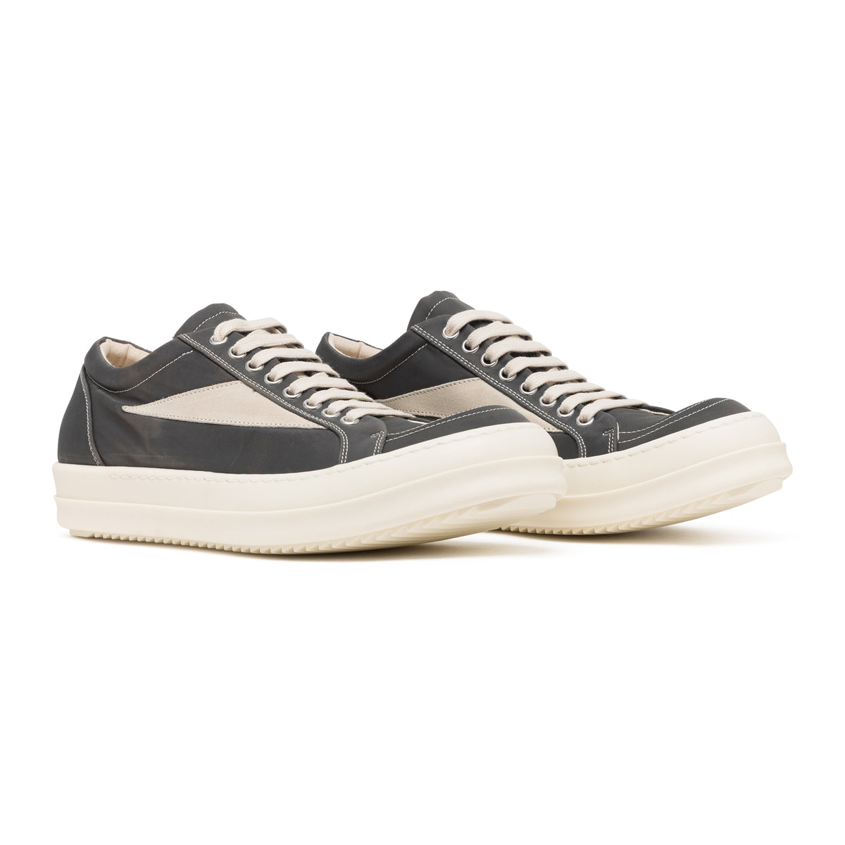 Rick Owens DRKSHDW Vintage Sneaks Drkdust/Milk/Milk
