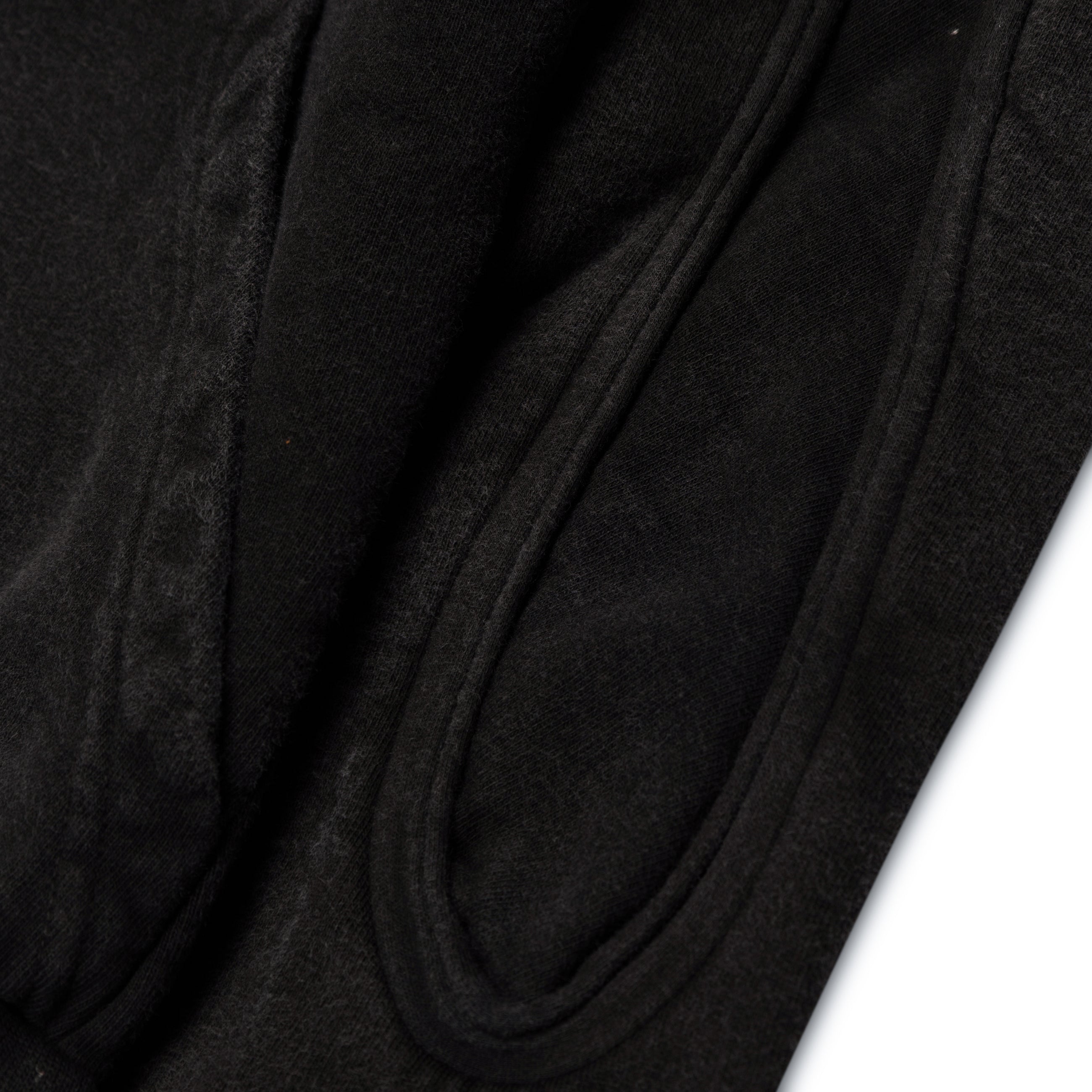 Ottolinger Sutured Zip Hoodie Black