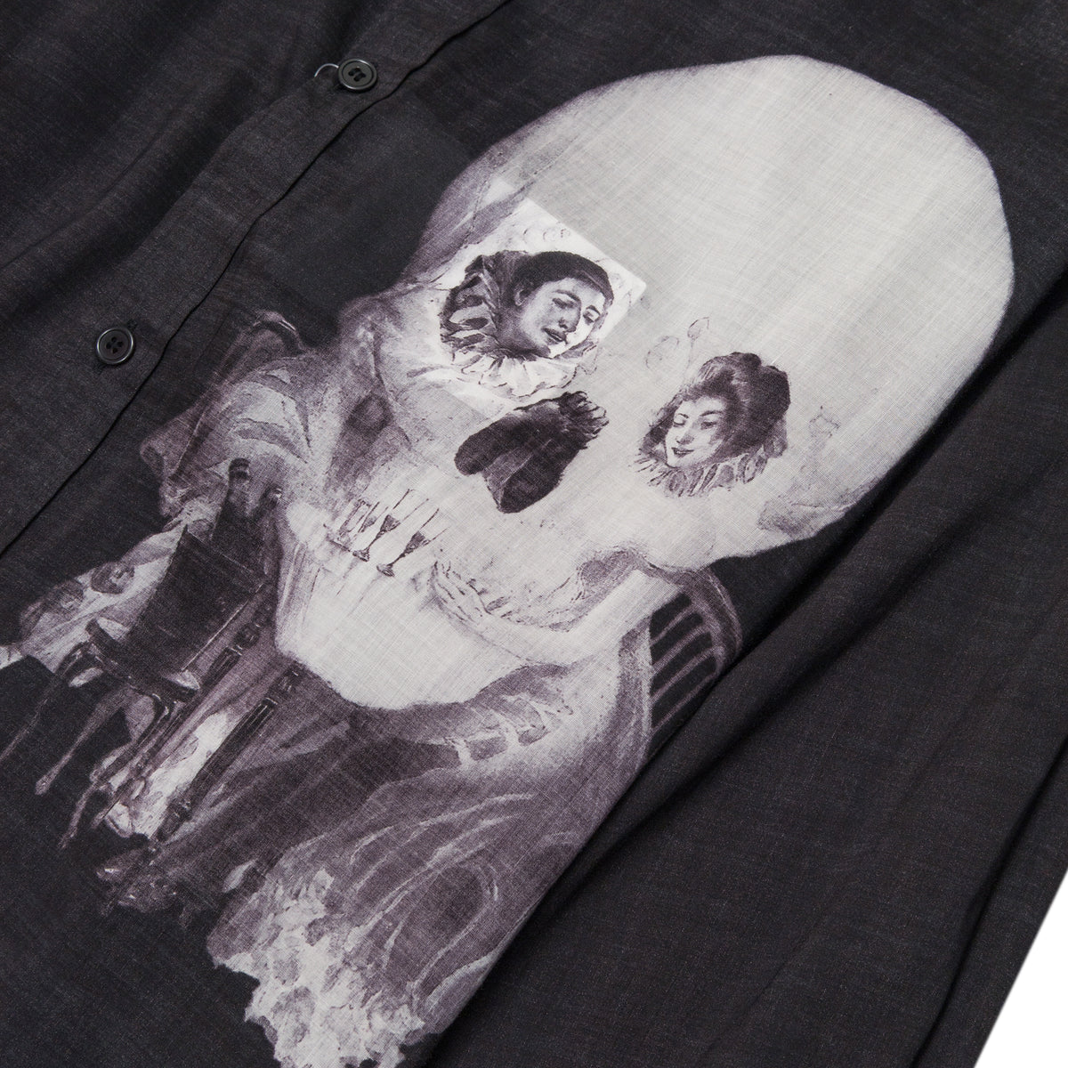 Y's by Yohji Yamamoto Pt Shirt Black 1