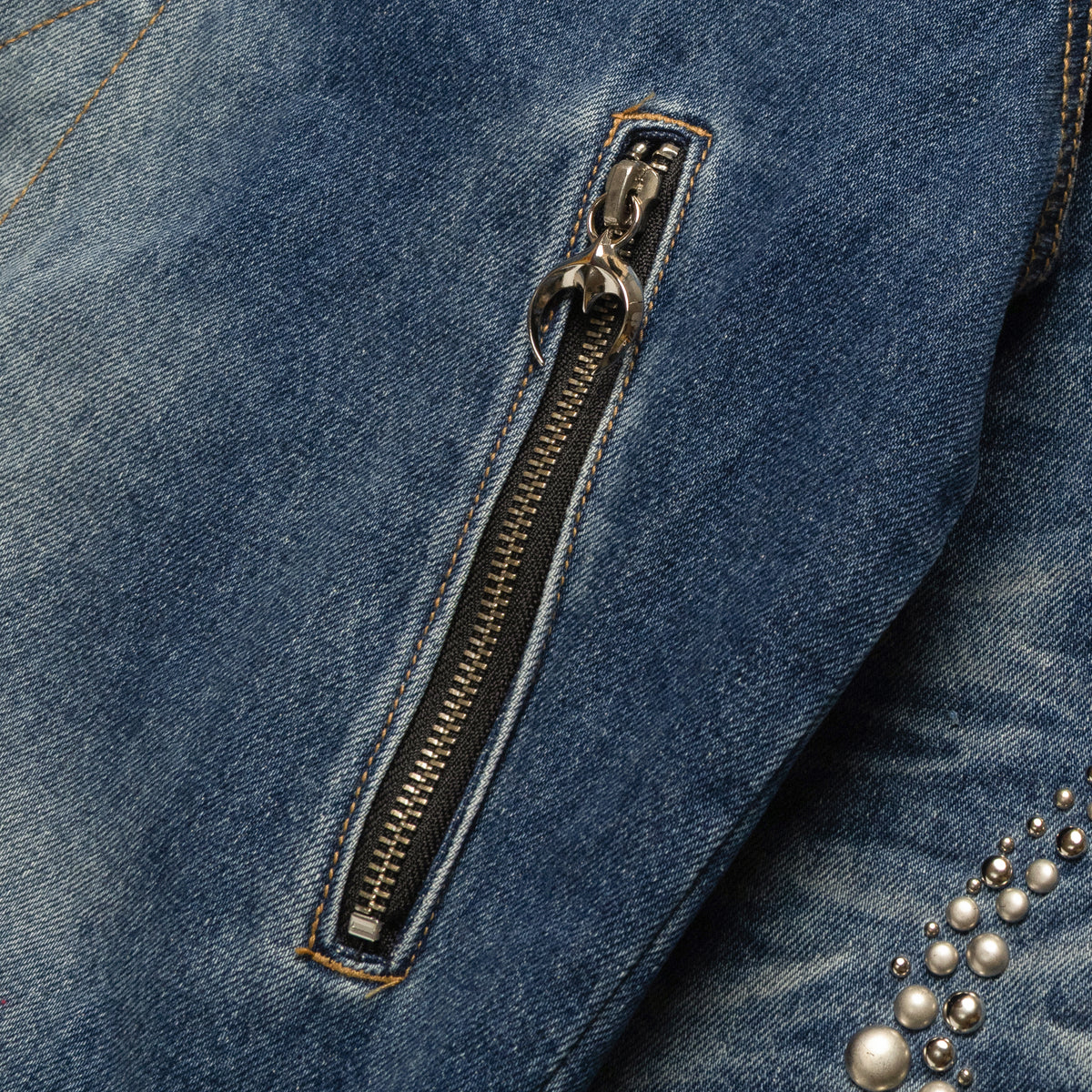 Thug Club Iron Steel Focus Denim Jacket Blue