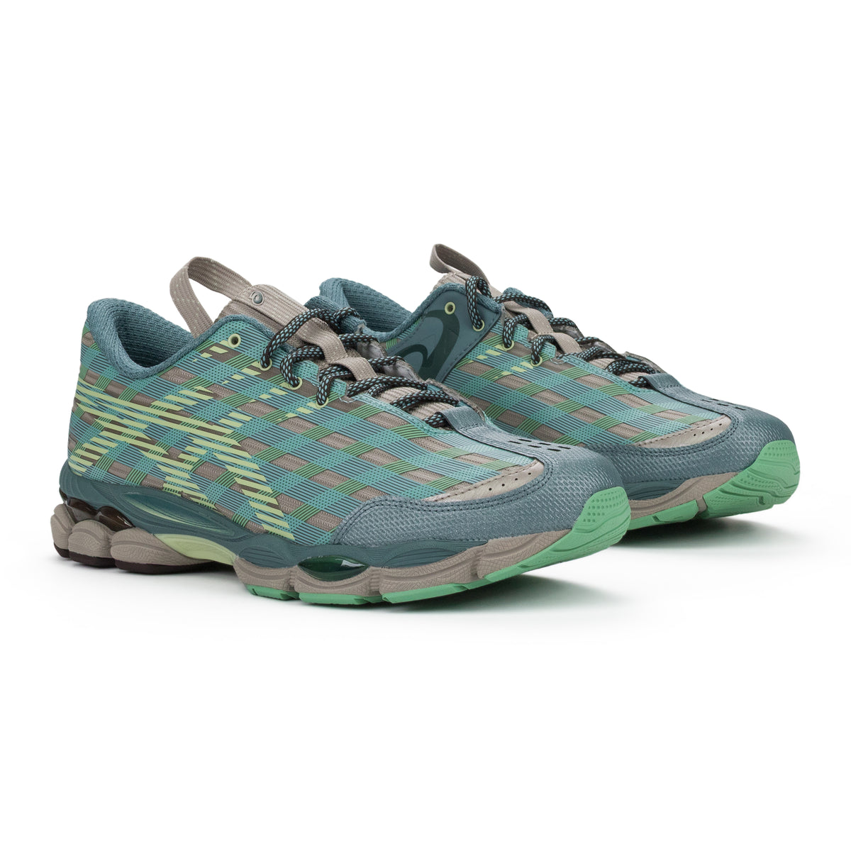 Asics Us8-S Gel-Sj33 Moonrock/Tatami Green